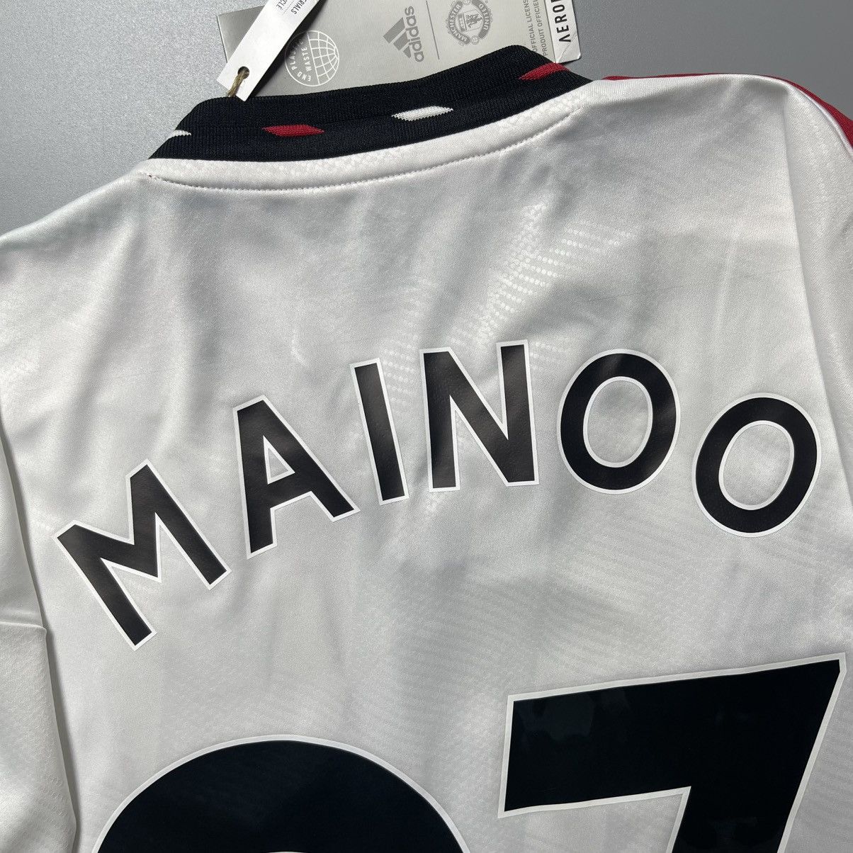 Adidas MAN UNITED ADIDAS 2022/2023 SOCCER AWAY JERSEY #93 MAINOO Size US S / EU 44-46 / 1 - 9 Thumbnail