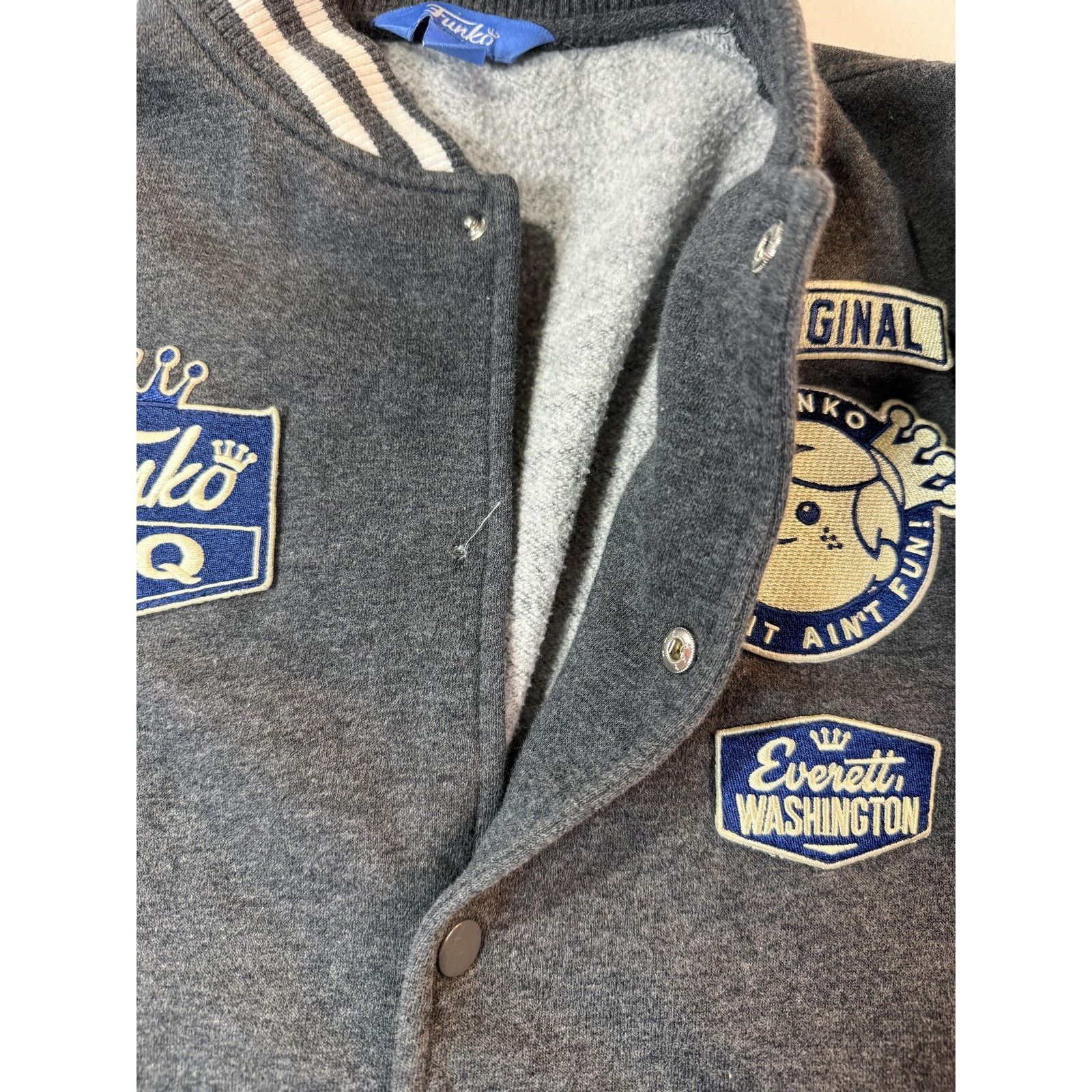 & Other Stories Funko HQ Varsity Jacket S Snap Button Everett WA Collectible Size US S / EU 44-46 / 1 - 6 Thumbnail