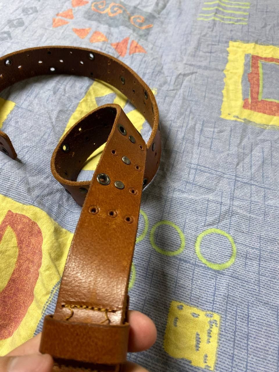 Diesel VINTAGE KIDS DIESEL LEATHER BELT SIZE 11 Size ONE SIZE - 7 Thumbnail