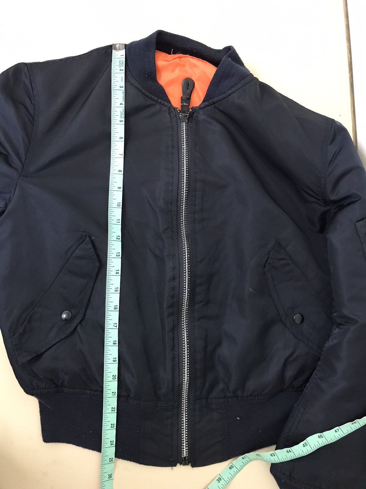 Alpha Industries Vintage Alpha Industries Leather Bomber MA-1 Jacket Size US M / EU 48-50 / 2 - 13 Thumbnail