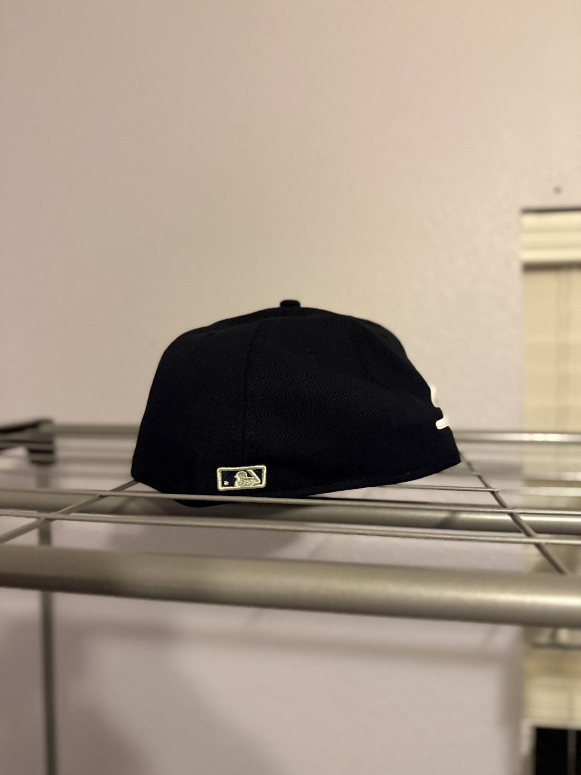 basketcase gallery Basketcase Gallery Fiited Cap Navy 7 1/2 Size ONE SIZE - 6 Thumbnail