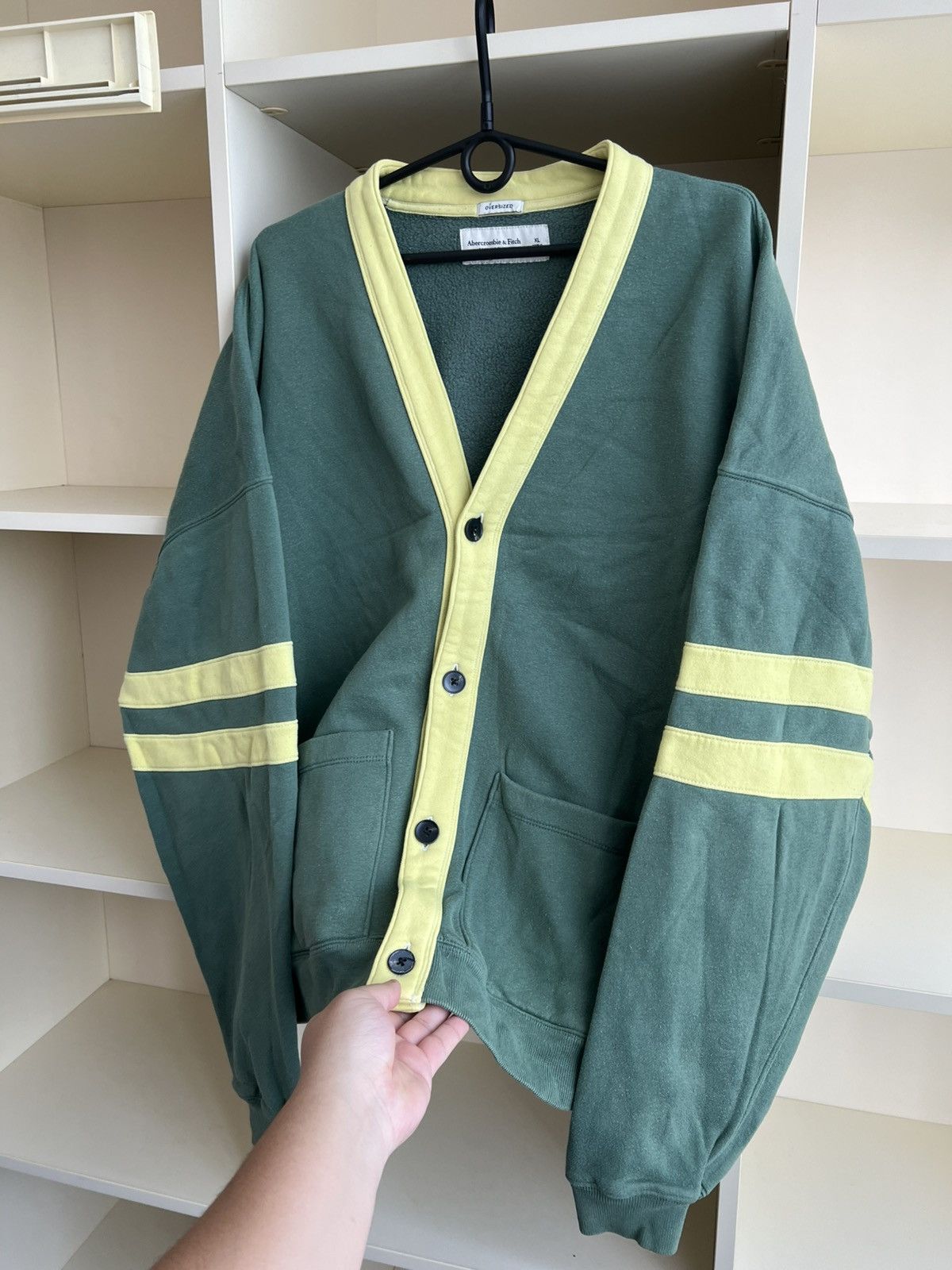 Abercrombie & Fitch Abercrombie & Fitch Oversized Cardigan A&F Size XL Size US XL / EU 56 / 4 - 8 Thumbnail