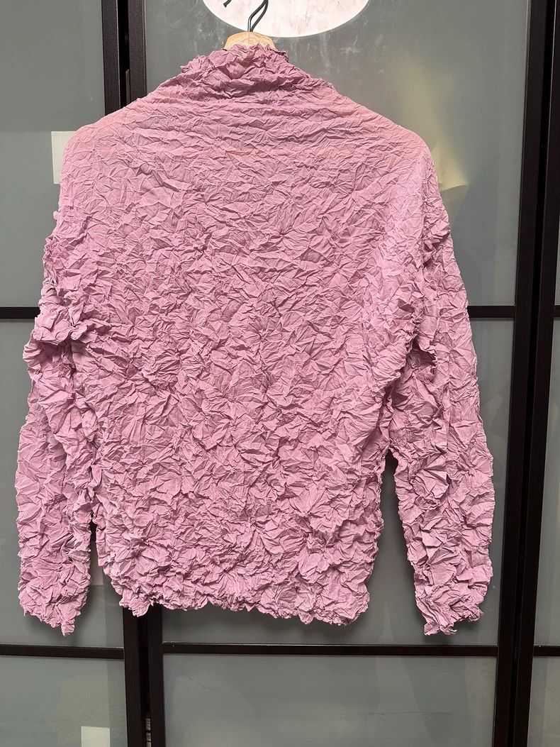 Issey Miyake issey miyake size:one size Pink petal-pleated top Size XXS / US 00 / IT 34 - 3 Thumbnail