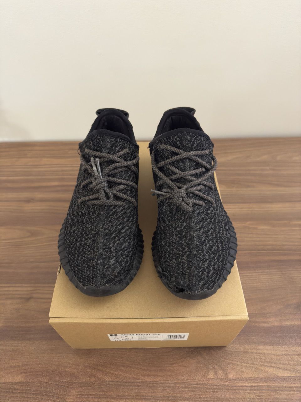 Adidas × Yeezy Yeezy Boost 350 Pirate Black (2016) (42 ⅔ EU/9 US) Size US 9 / EU 42 - 1 Thumbnail