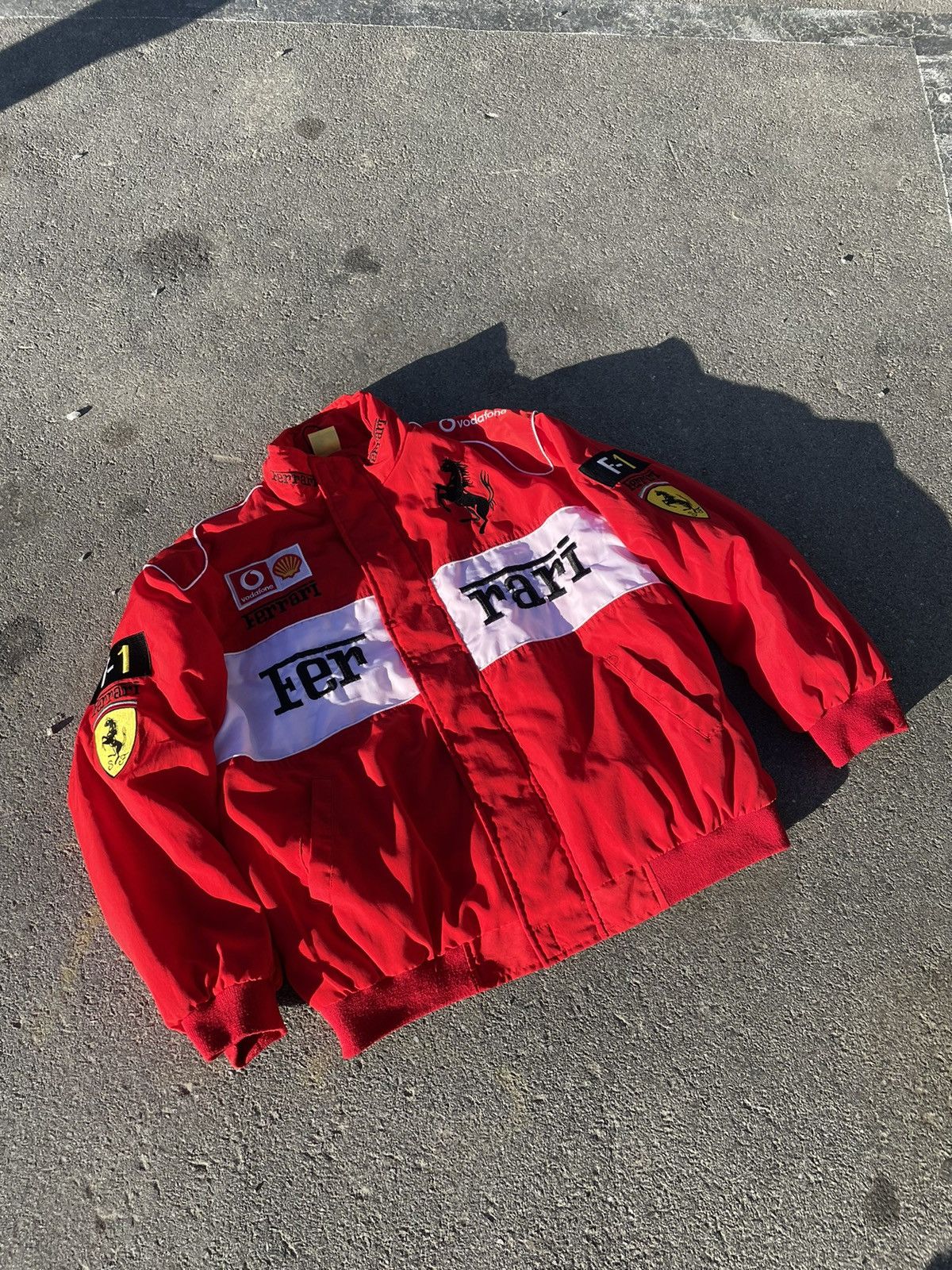 Vintage F1 FERRARI RACING JACKET | Grailed