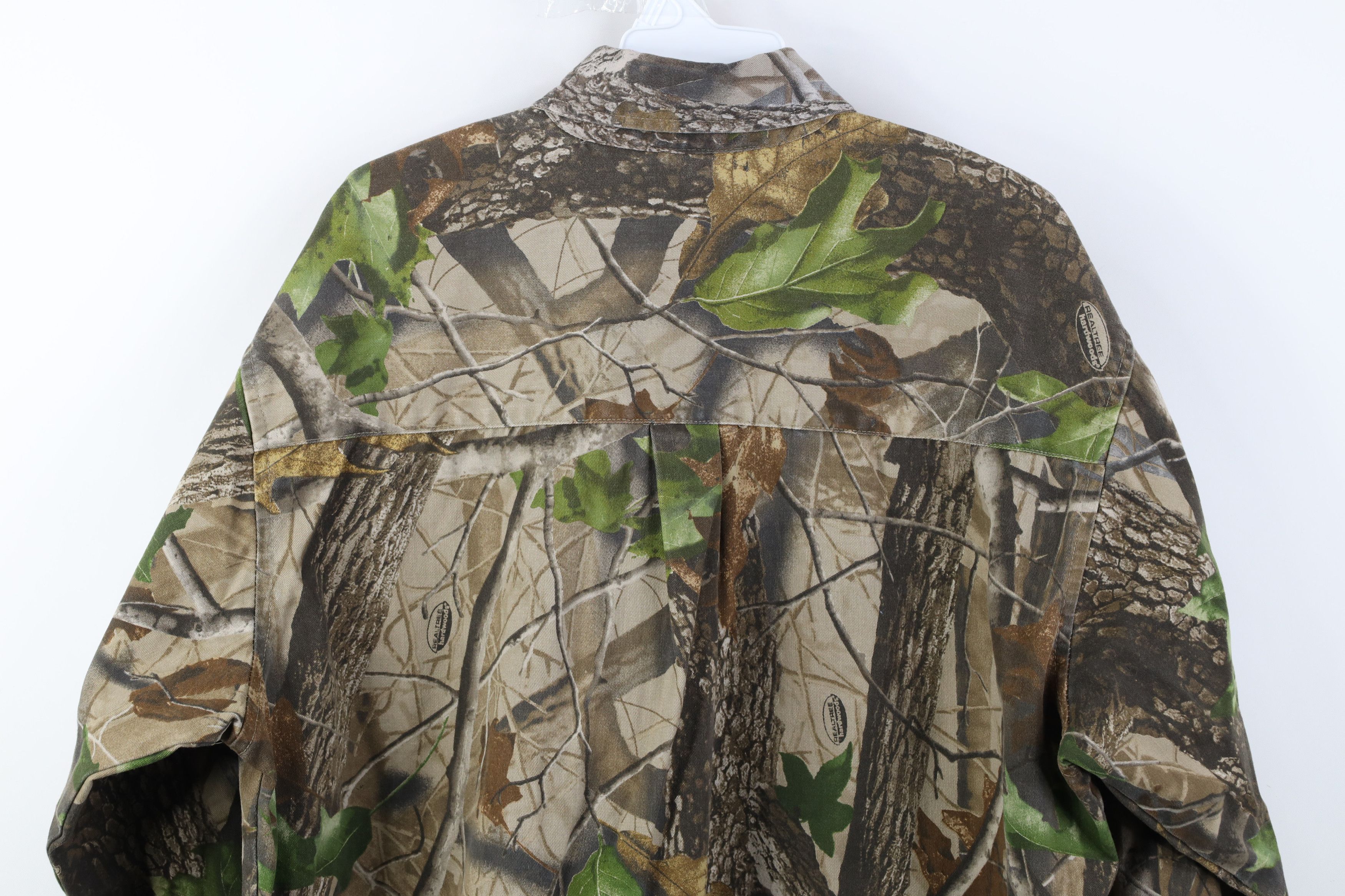 Vintage Vintage 90s Streetwear Chamois Cloth Camouflage Button Shirt Size US M / EU 48-50 / 2 - 12 Thumbnail
