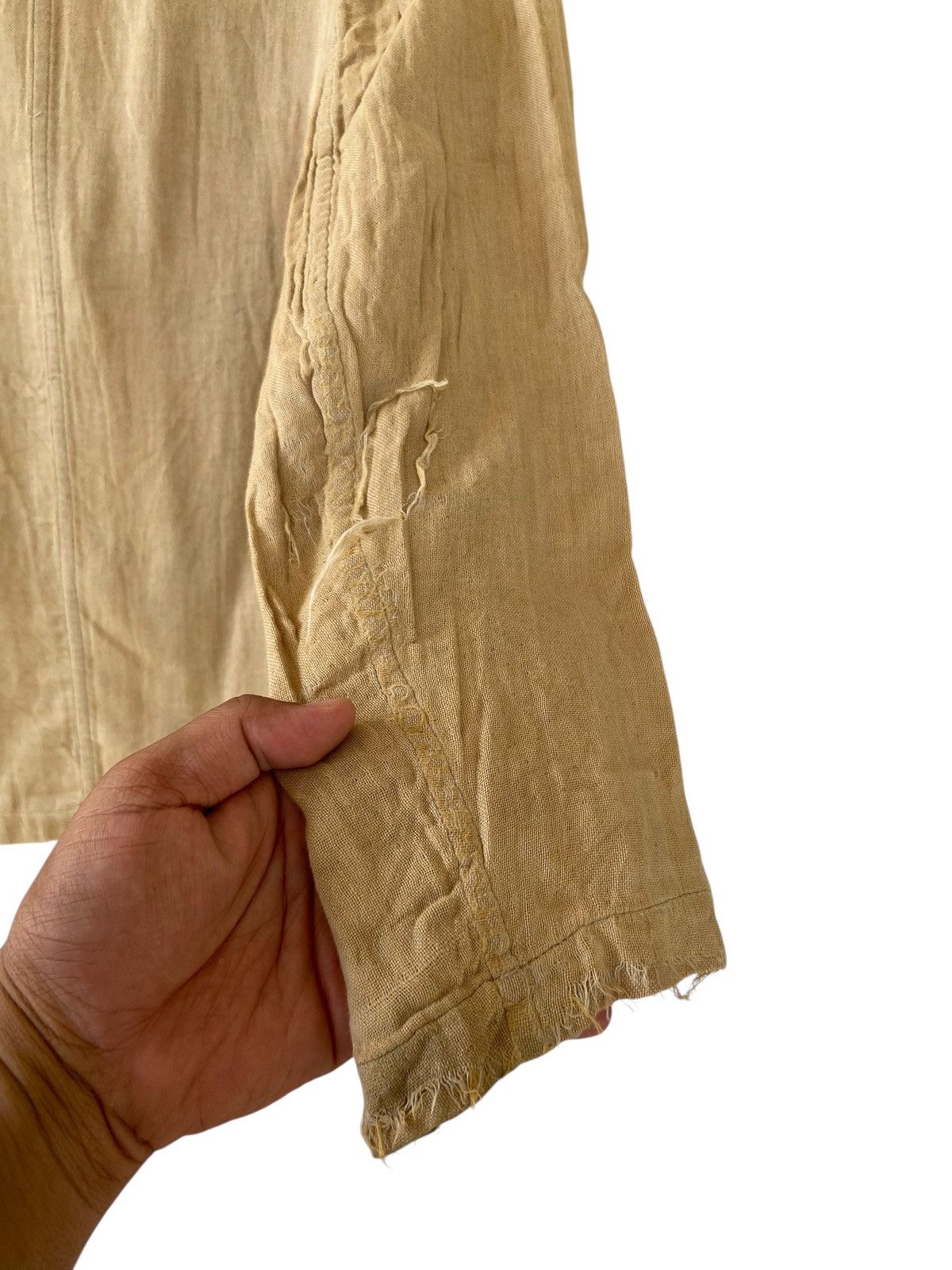 Vintage Vintage Workshop by Yohji Yamamoto Distressed Jacket Size US L / EU 52-54 / 3 - 10 Thumbnail