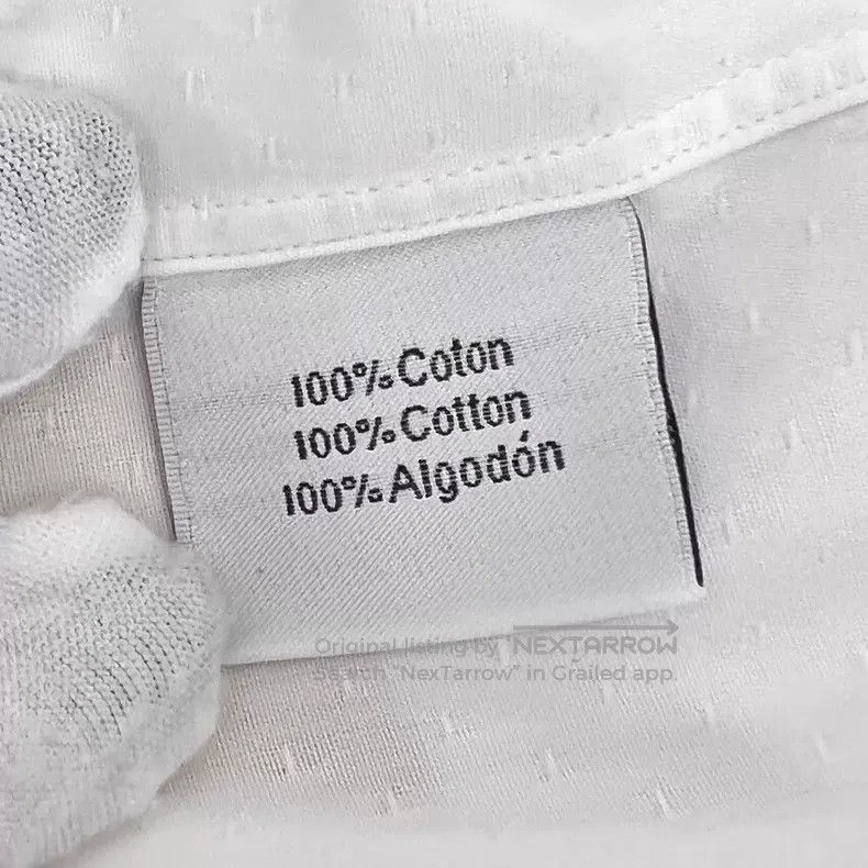 Other Hermes White H-letter jacquard full print cotton collar lo Size US XXS / EU 40 - 6 Thumbnail