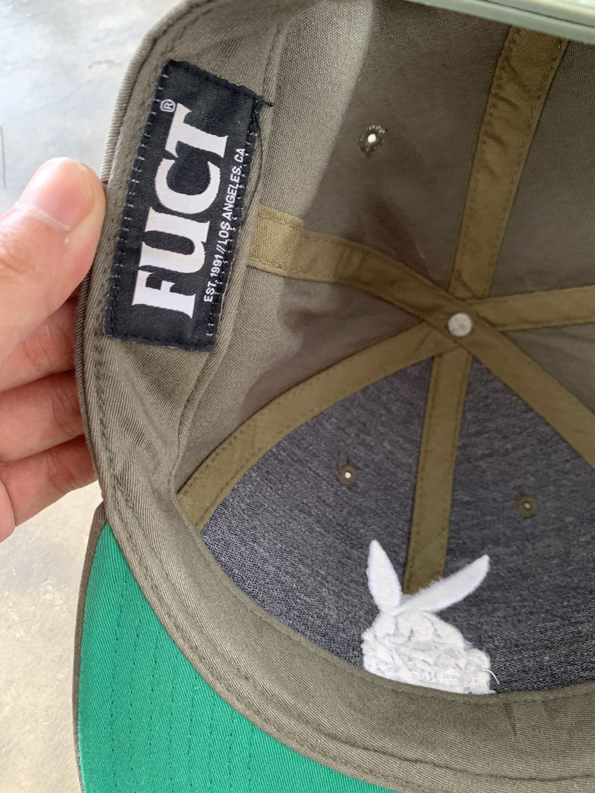 Vintage VINTAGE 90's FUCT Smapback hats Size ONE SIZE - 6 Thumbnail