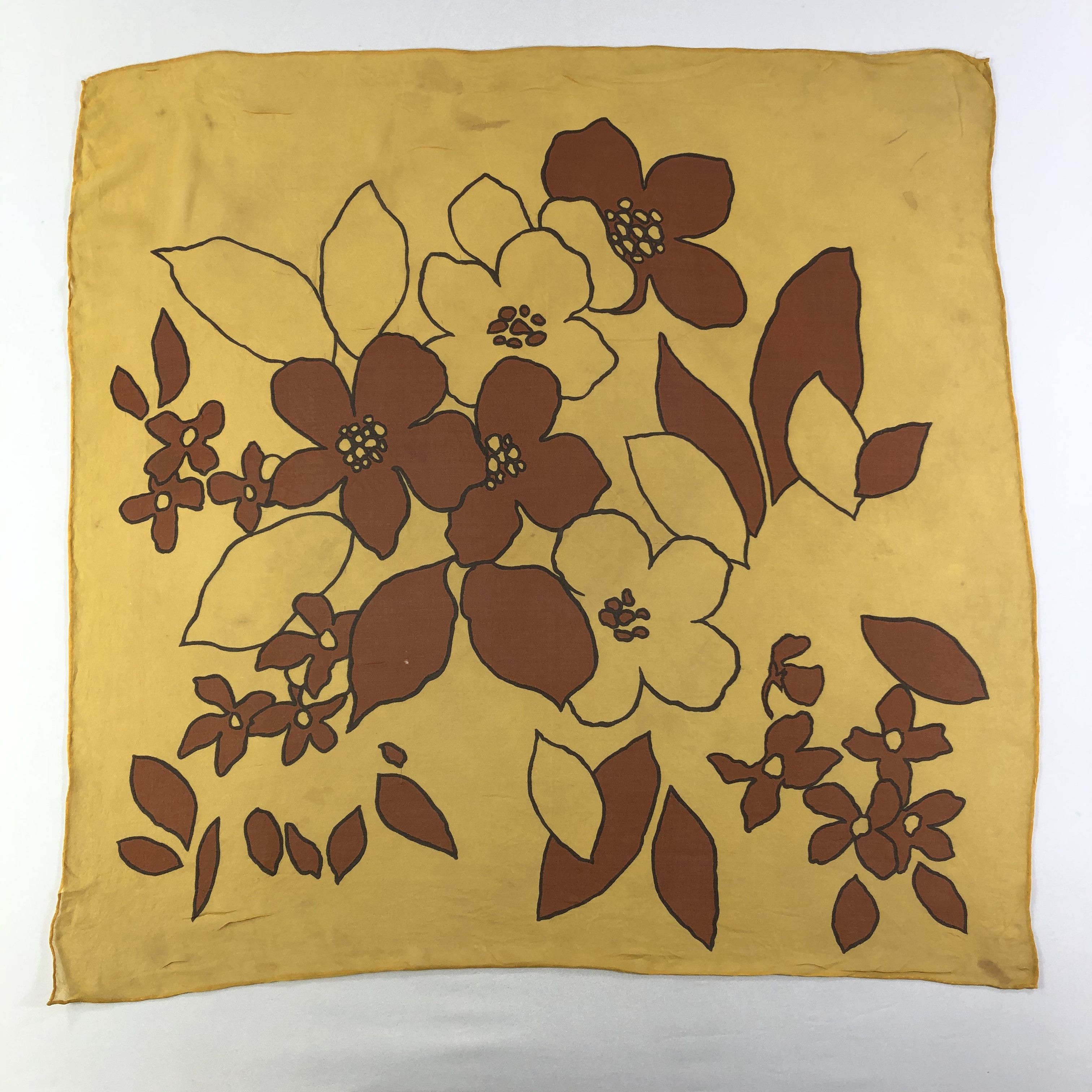Vintage Vintage Silk Scarf Size ONE SIZE - 2 Thumbnail