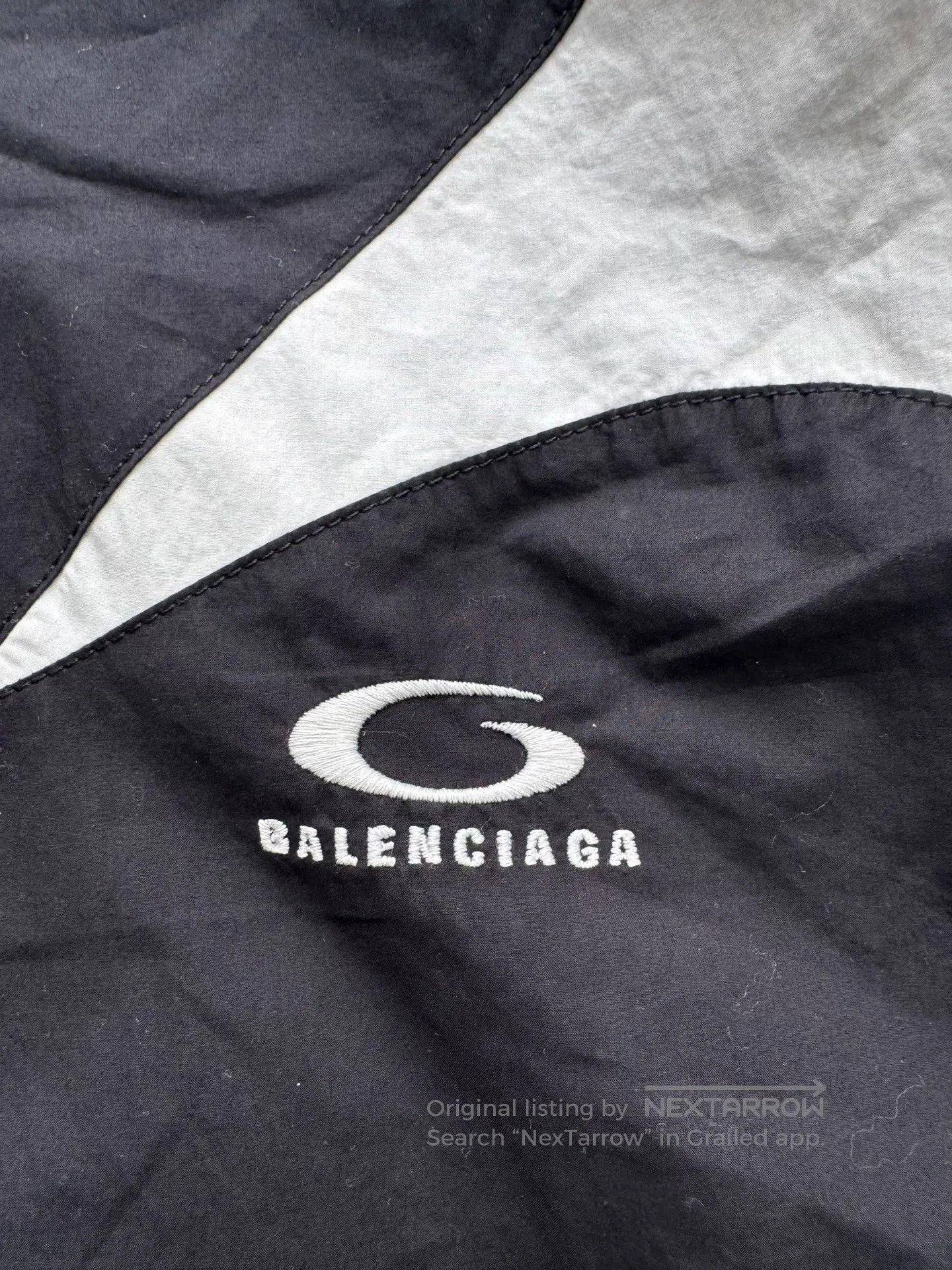 Balenciaga Balenciaga Embroidered logo sports jacket| Size US XS / EU 42 / 0 - 5 Thumbnail