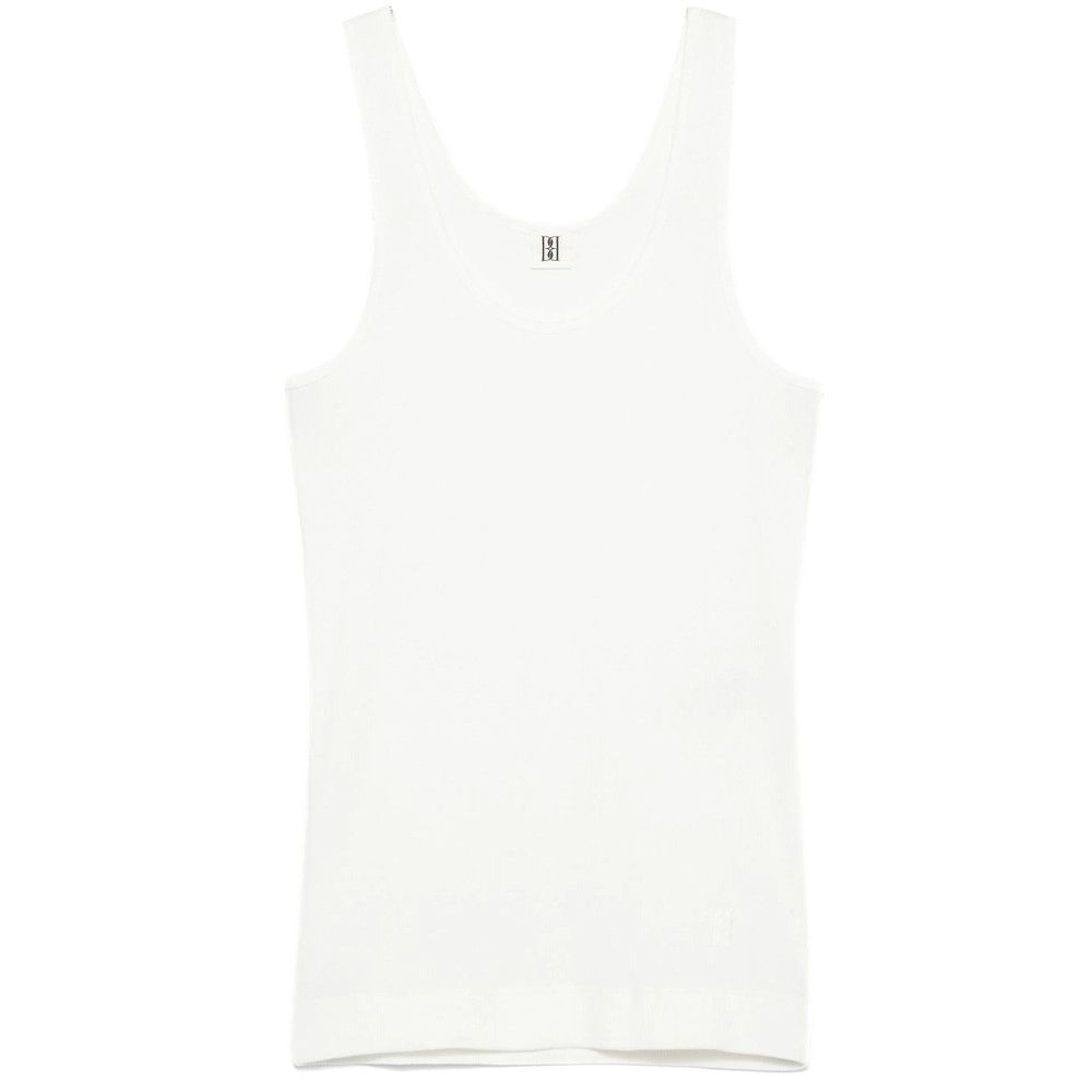 By Malene Birger WHITE Tops - Vests & Tank Tops
