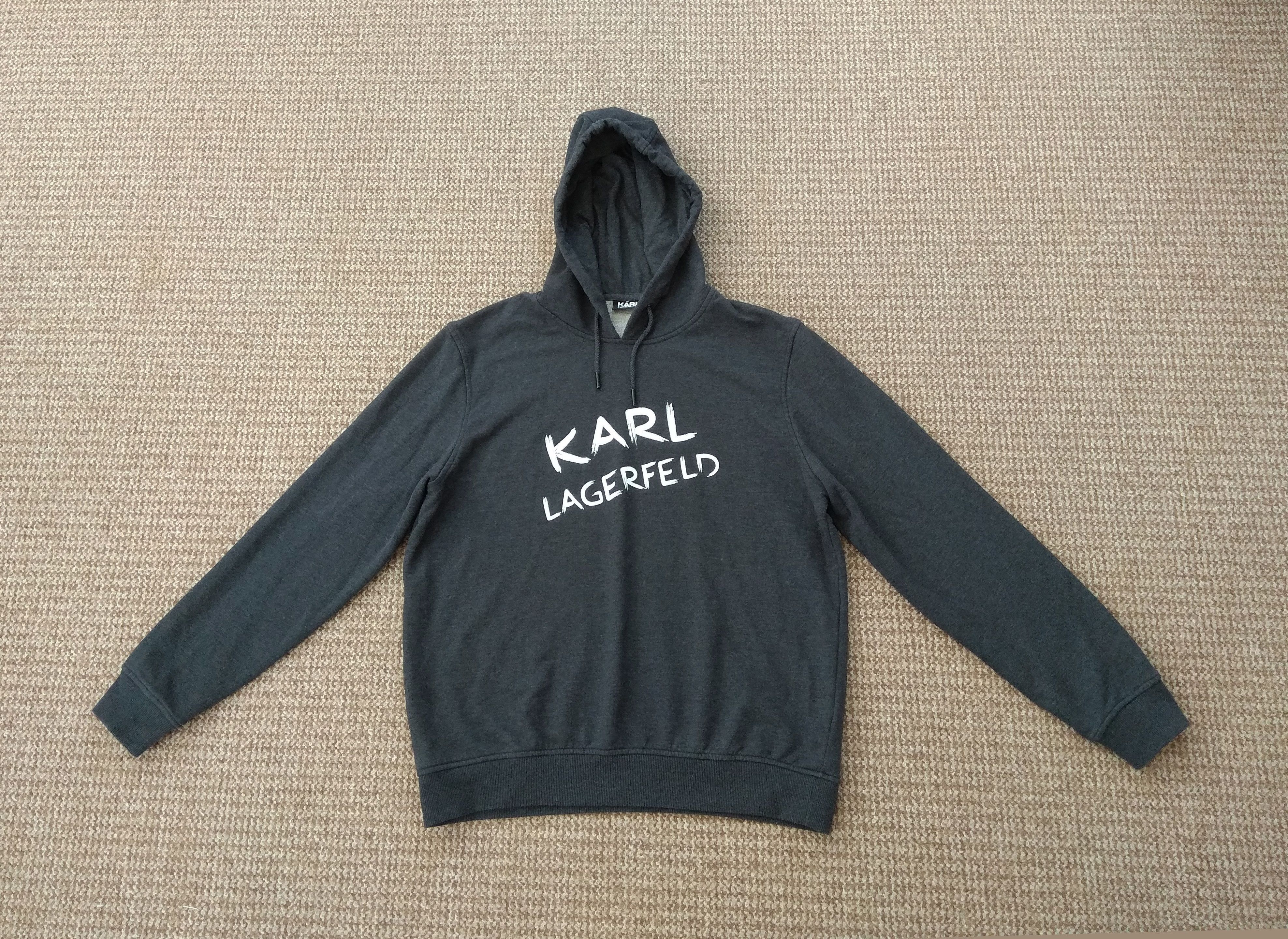 Karl Lagerfeld Karl Lagerfeld Pullover Hoodie Sweatshirt Size US XL / EU 56 / 4 - 4 Thumbnail