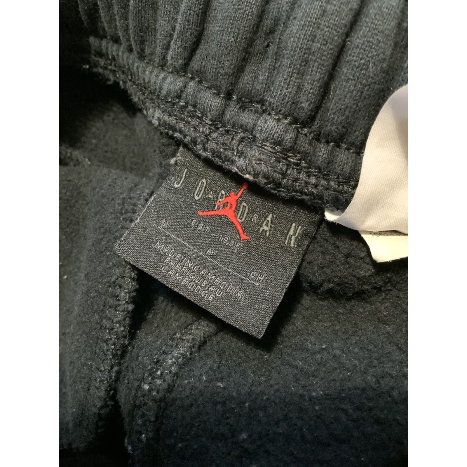 Nike VINTAGE Air Jordan DNA Nike Black Fleece Sport Jumpman 23 Jogger Sweatpants Sz. S Men Sweatpants Jumpman 23 Nike DNA Fleece Black S Mens Size US 29 - 6 Thumbnail