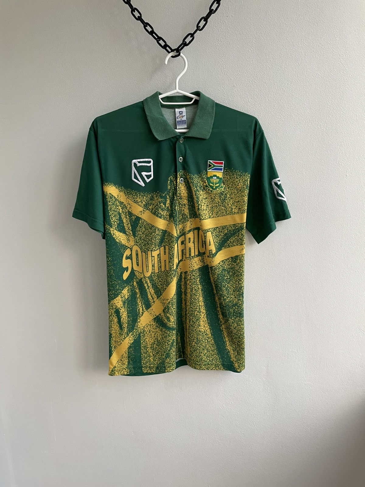 Vintage Vintage South Africa 1997 Cricket ODI Proteas Jersey Shirt Size US XL / EU 56 / 4 - 1 Thumbnail
