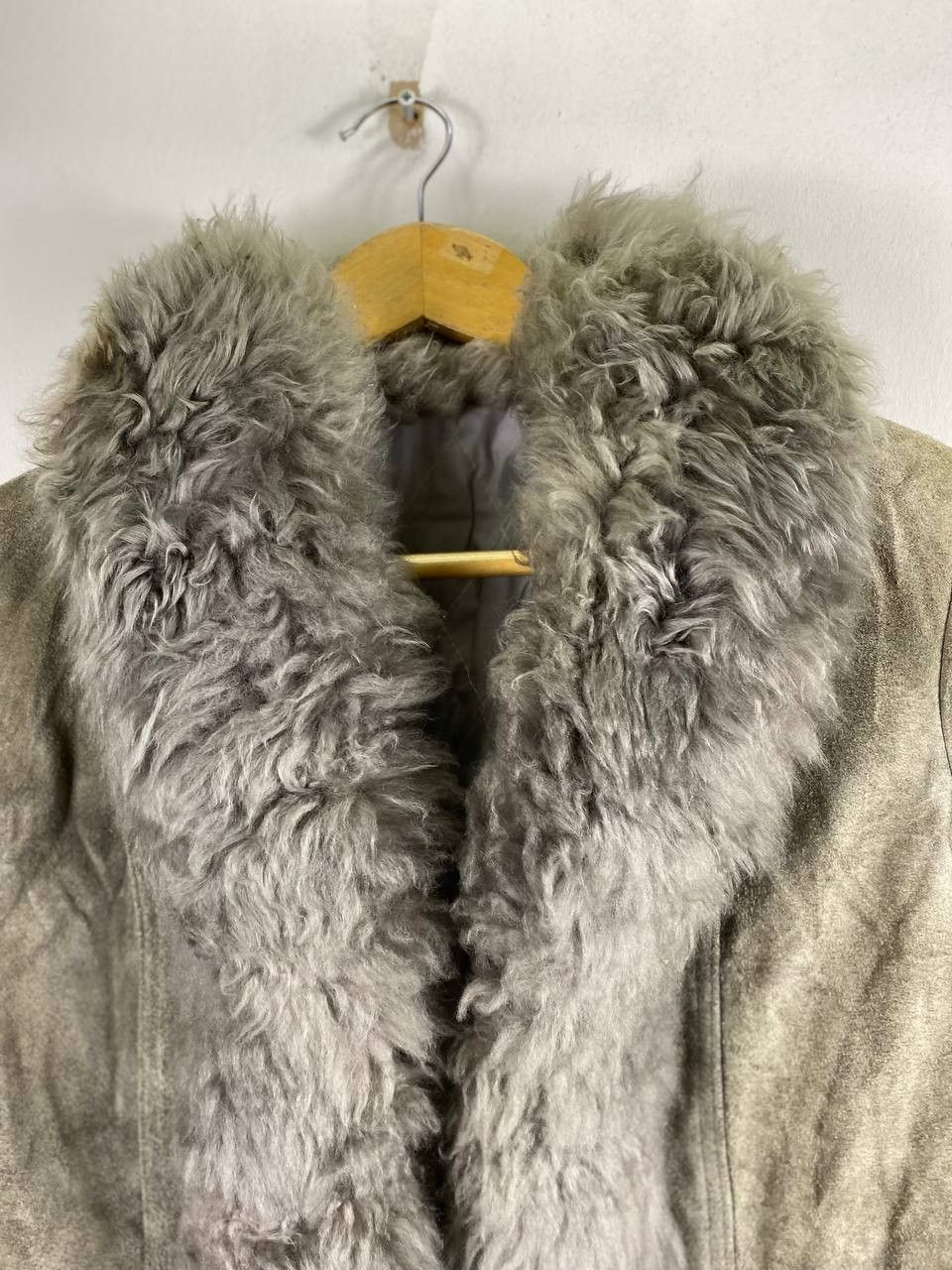 Leather no brands leather jacket fur finishing Size US M / EU 48-50 / 2 - 2 Thumbnail