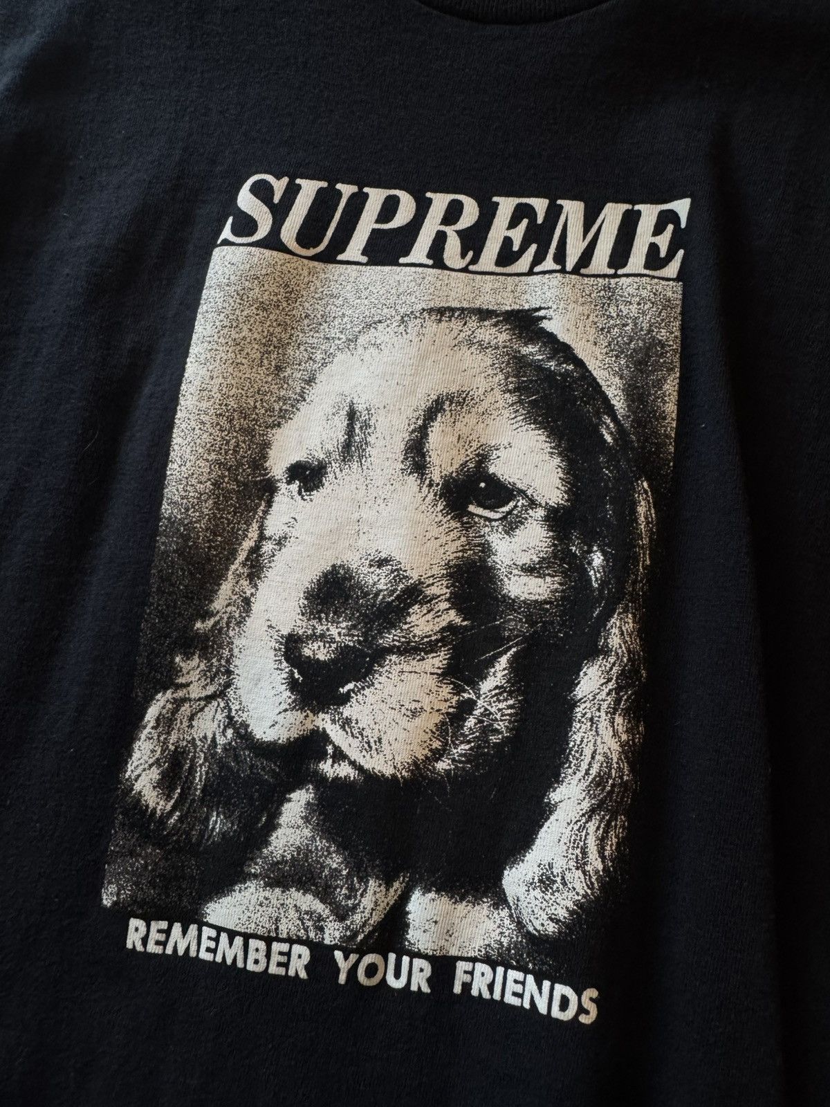 Supreme Supreme Remember Your Friends Tee Navy Size US M / EU 48-50 / 2 - 2 Thumbnail