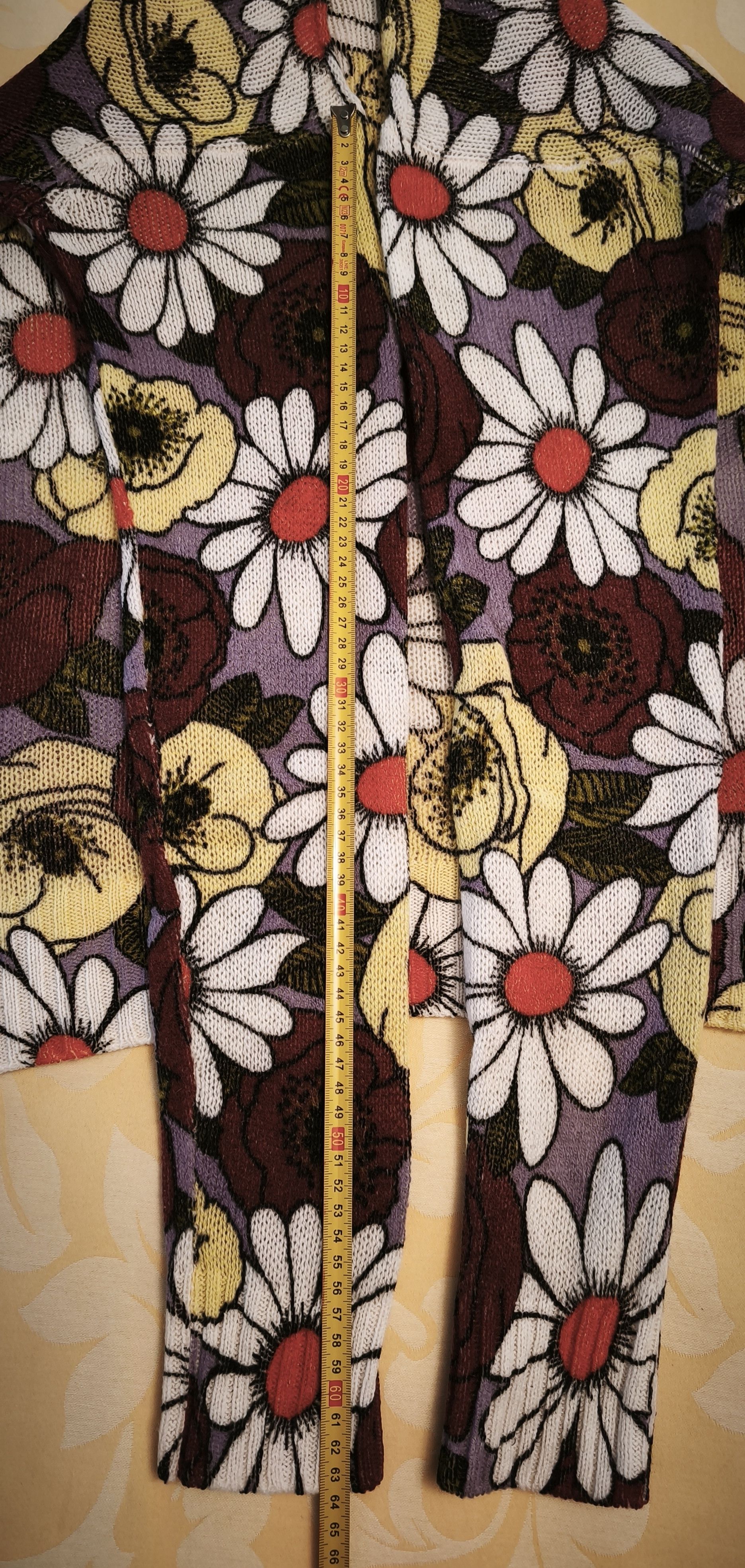 Prada Flower print oversize sweater Size S / US 4 / IT 40 - 15 Thumbnail