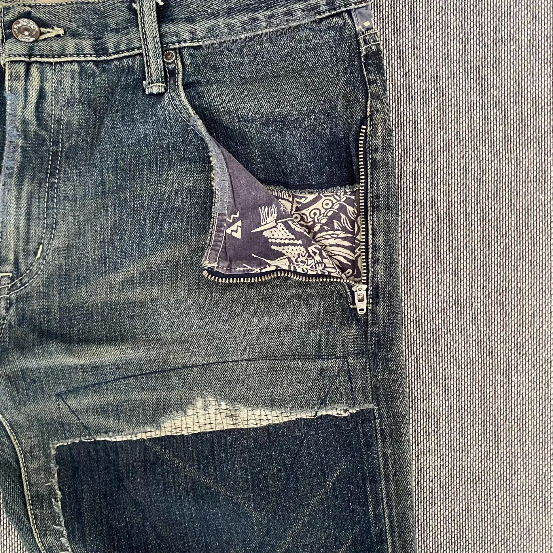 Neighborhood Neighborhood 13ss Anton King Narrow Blue Jeans L Size US 34 / EU 50 - 6 Thumbnail