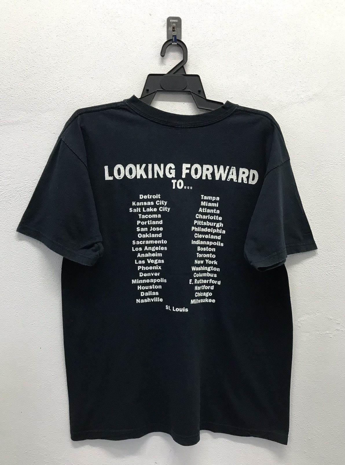 Anvil × Band Tees Vintage Crosby,Stills,Nash&Young Looking Forward Shirt Size US L / EU 52-54 / 3 - 2 Thumbnail