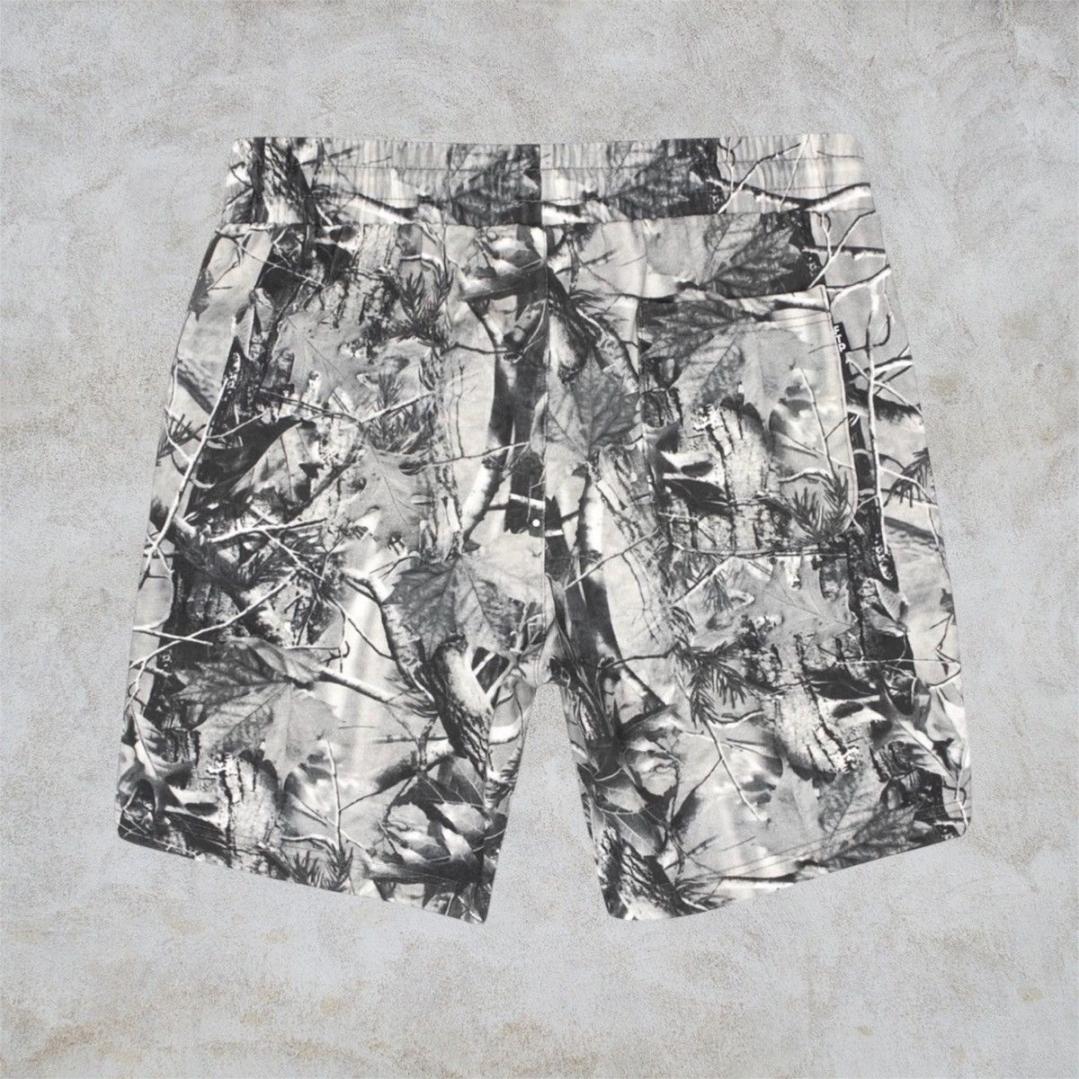 Fuck The Population FTP Logo Shorts (Gray Tree Camo) Size US 36 / EU 52 - 2 Thumbnail