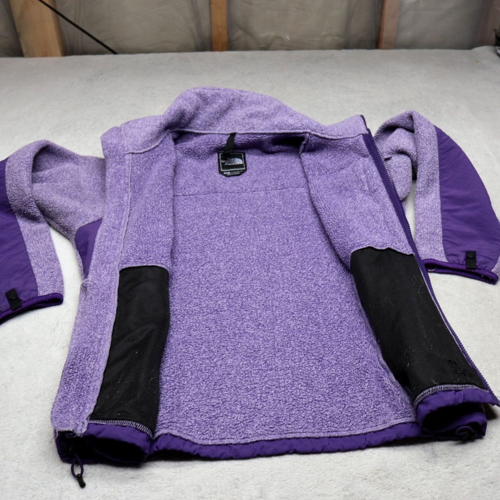 The North Face The North Face Denali Jacket Womens Small Purple Full Zip Fleece Outdoor Branded Zip Women's S Purple Outdoor Retro Size S / US 4 / IT 40 - 4 Thumbnail