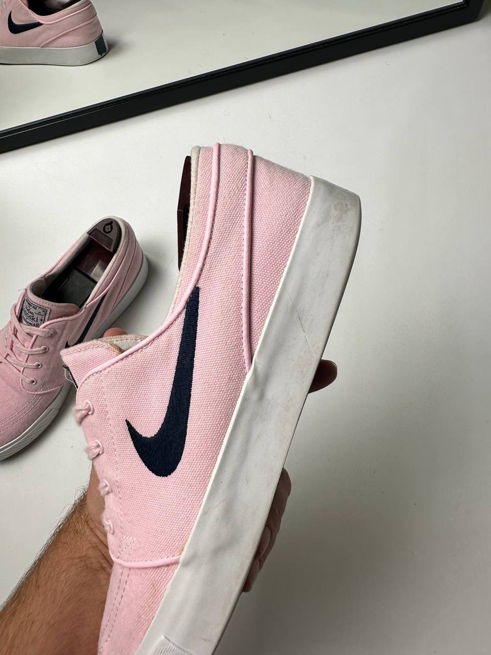 Nike Nike Stefan Janiski Low Y2K Pink Hype Shoes Skateboarding Size US 9 / EU 42 - 13 Thumbnail