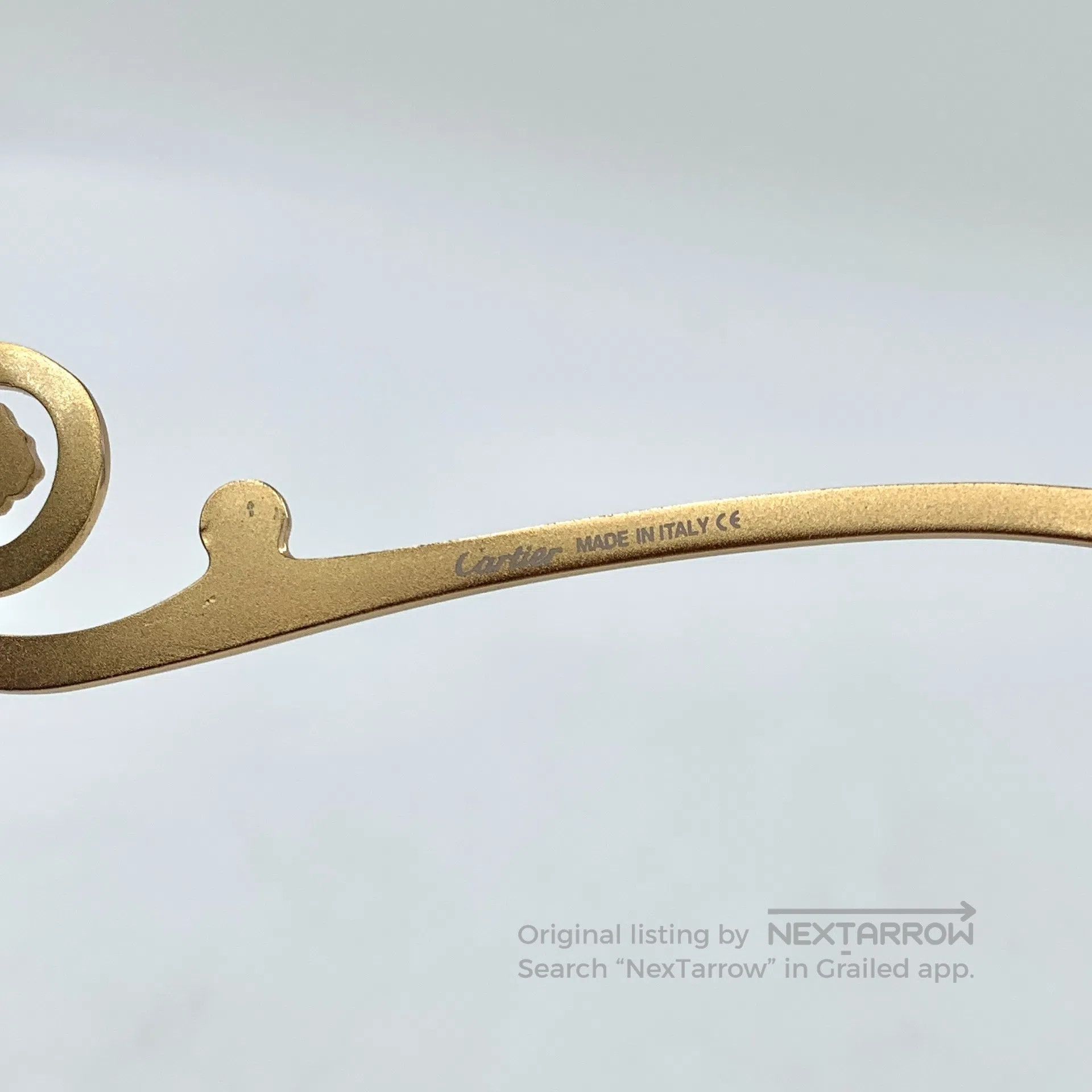 Cartier Cartier Purple Round Auspicious Cloud Sunglasses| Size ONE SIZE - 9 Thumbnail