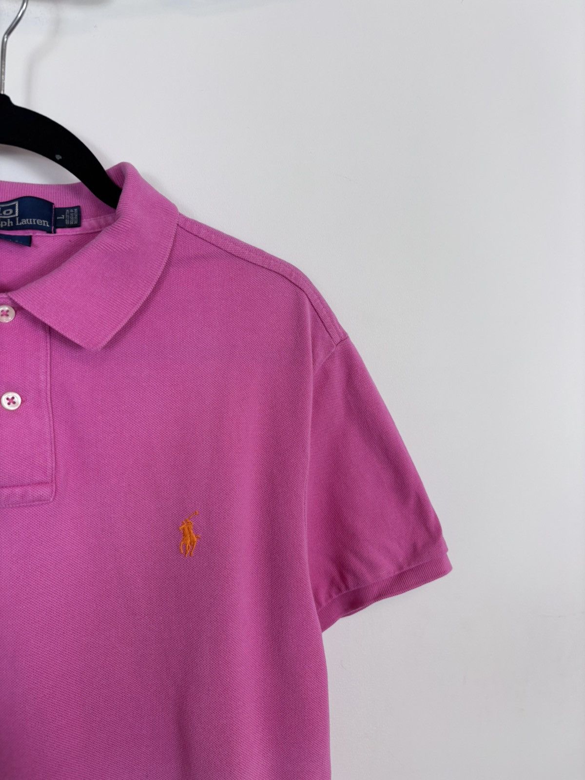 Polo Ralph Lauren Polo Ralph Lauren Vintage Men’s Pink Short Sleeve Polo Shirt Size US L / EU 52-54 / 3 - 5 Thumbnail