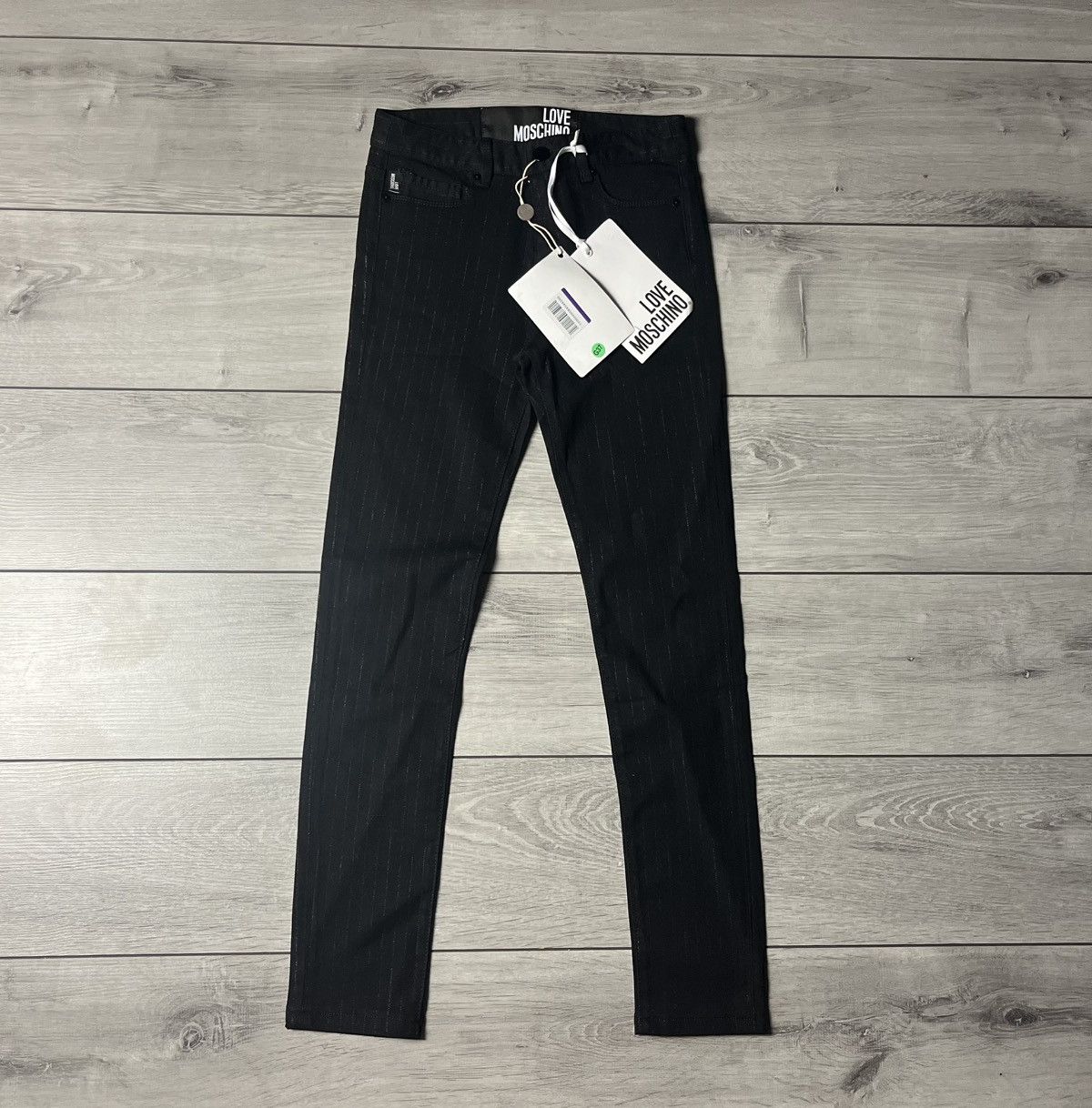 Love moschino casual pants striped size 25