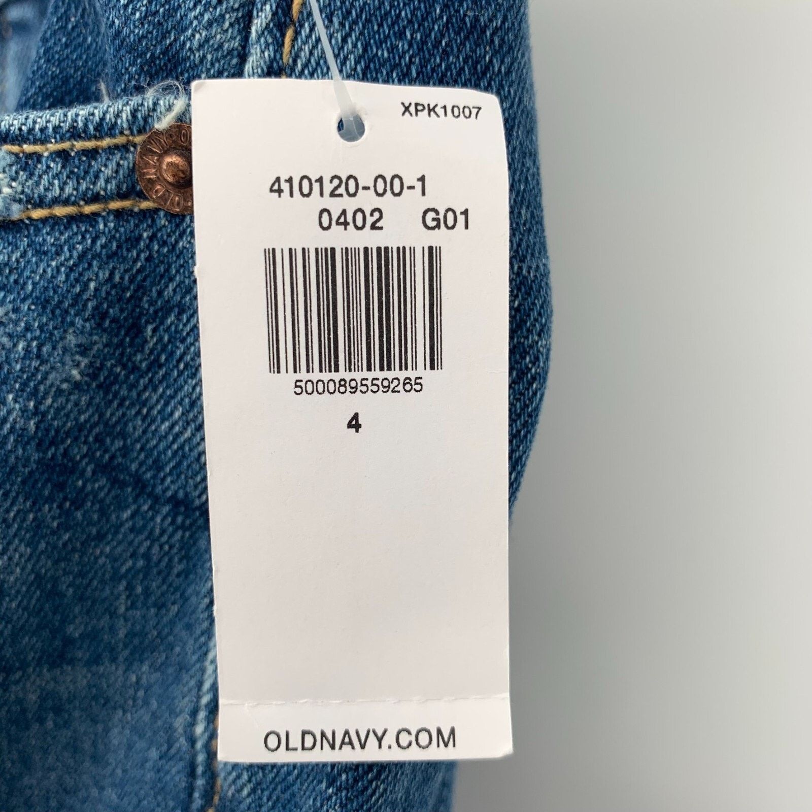 Old Navy Old Navy Saylor Jeans Women's Size 4 Straight Distressed Size 27" / US 4 / IT 40 - 7 Thumbnail