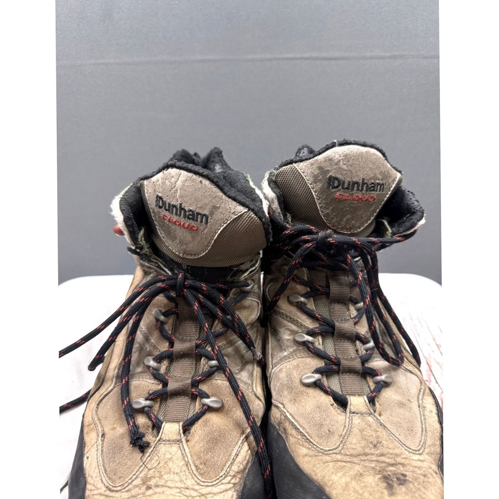 Vintage Dunham Cloud Mens Brown Waterproof Hiking Boot Size 13 B Distressed Size US 13 / EU 46 - 5 Thumbnail