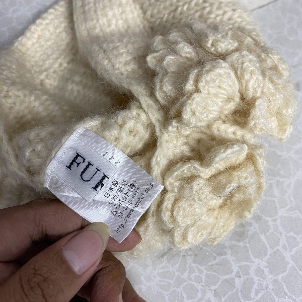 Furla × Japanese Brand × Vintage Furla unique knitted hats by moonbat.co Size ONE SIZE - 4 Thumbnail