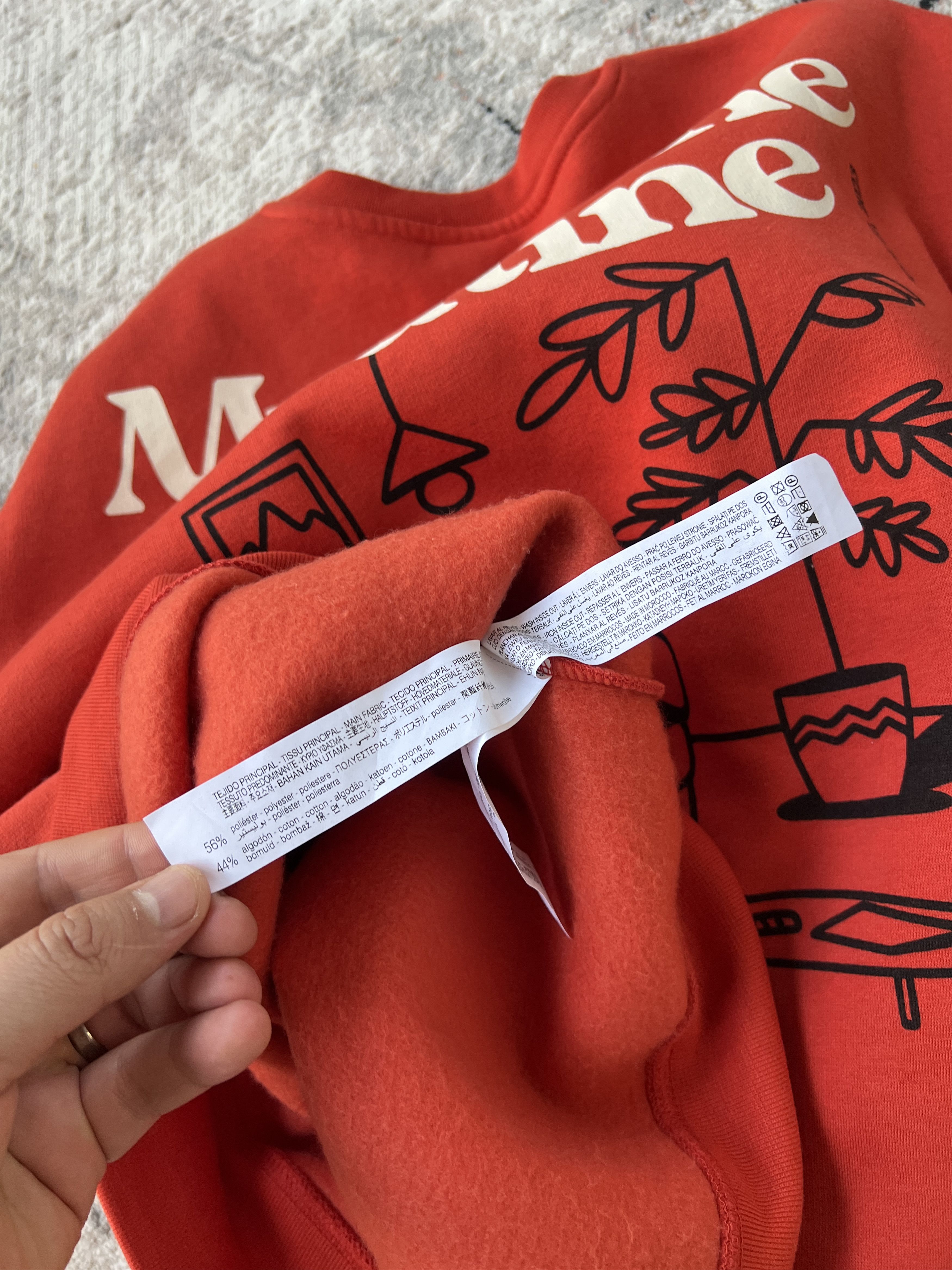 Zara Zara Mundane Routine Sweatshirt Size US M / EU 48-50 / 2 - 5 Thumbnail