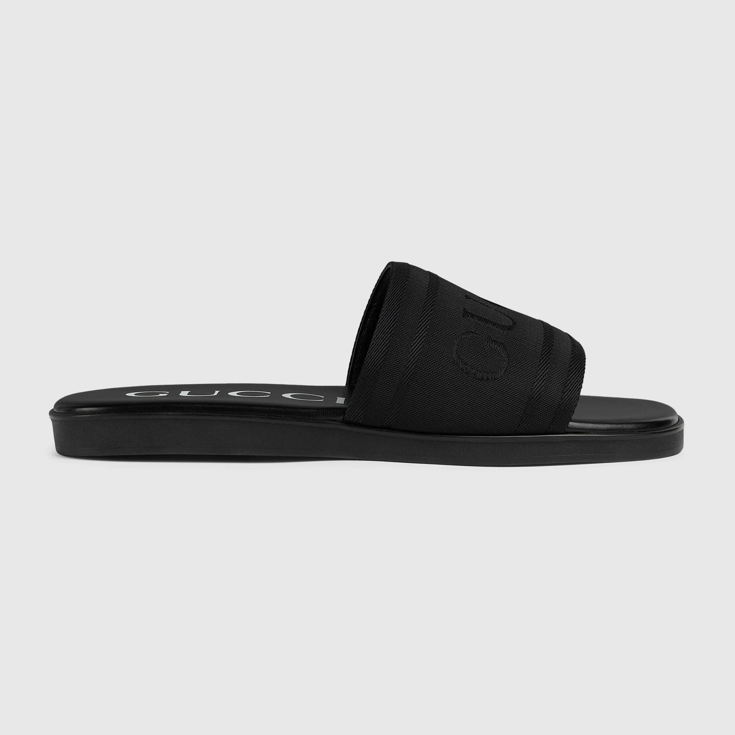 Gucci Gucci Logo Slides Sandals 6 Men - USA Duties Paid Size US 6.5 / EU 39-40 - 1 Thumbnail