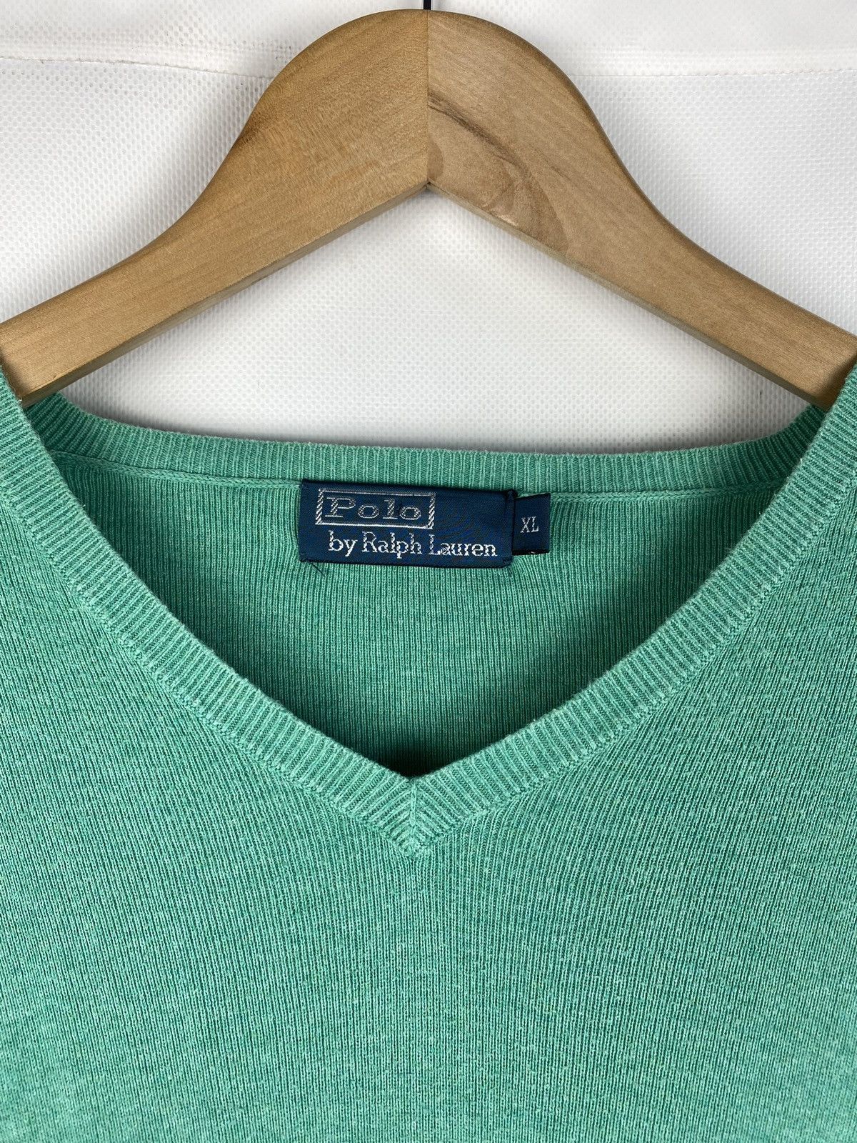 Polo Ralph Lauren Polo by Ralph Lauren vintage men’s v-neck sweater pullover Size US XL / EU 56 / 4 - 9 Thumbnail