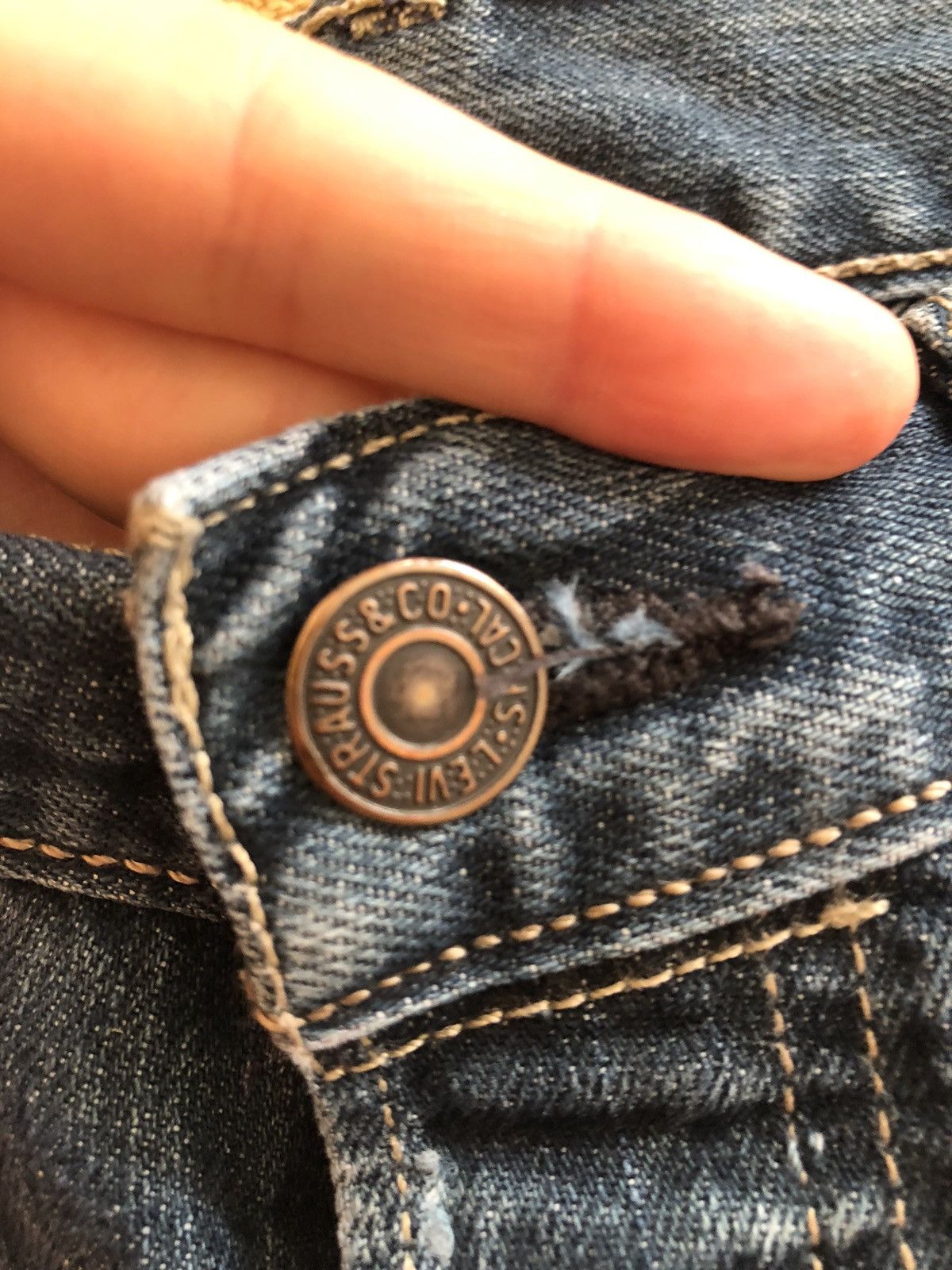 Levi's LEVI’S STRAUSS 501 CLASSIC VINTAGE DENIM JEANS PANTS Size US 30 / EU 46 - 4 Thumbnail