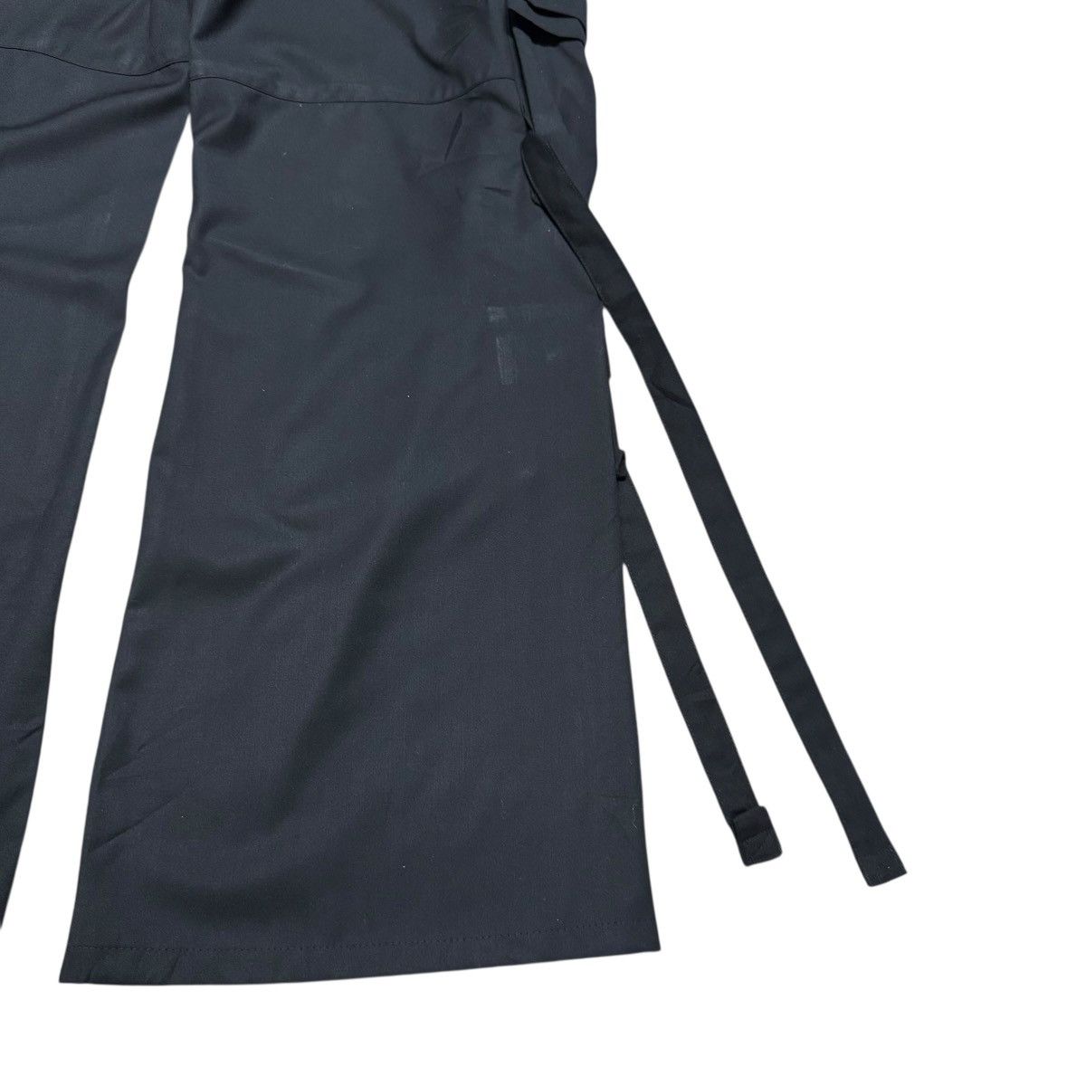 Tornado Mart Tornado Mart Rayon Black Utility Wide leg Cargo Pants Size US 34 / EU 50 - 16 Thumbnail