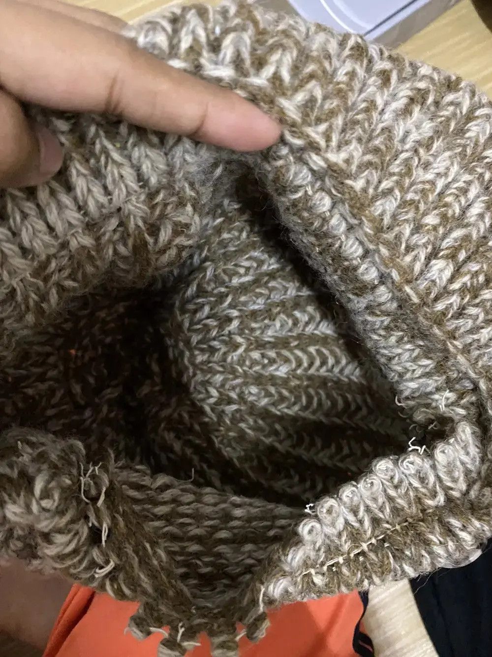 Vintage Japanese Brand Rare Design crochet Visor Beanie Hat Size ONE SIZE - 6 Thumbnail