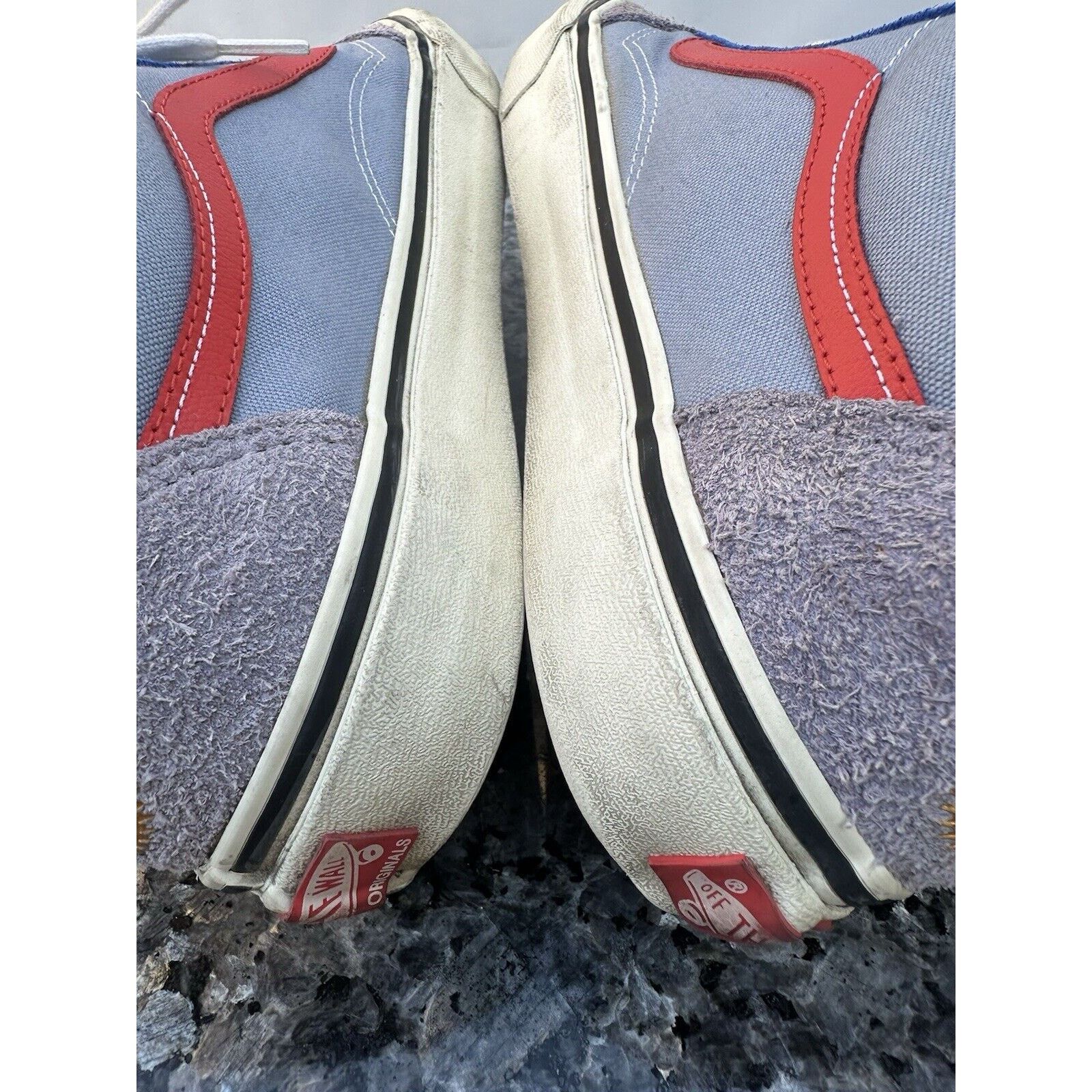 Vans Vans OG Old Skool LXGym Standard Dusty Blue Sneakers 12 Size US 12 / EU 45 - 10 Thumbnail