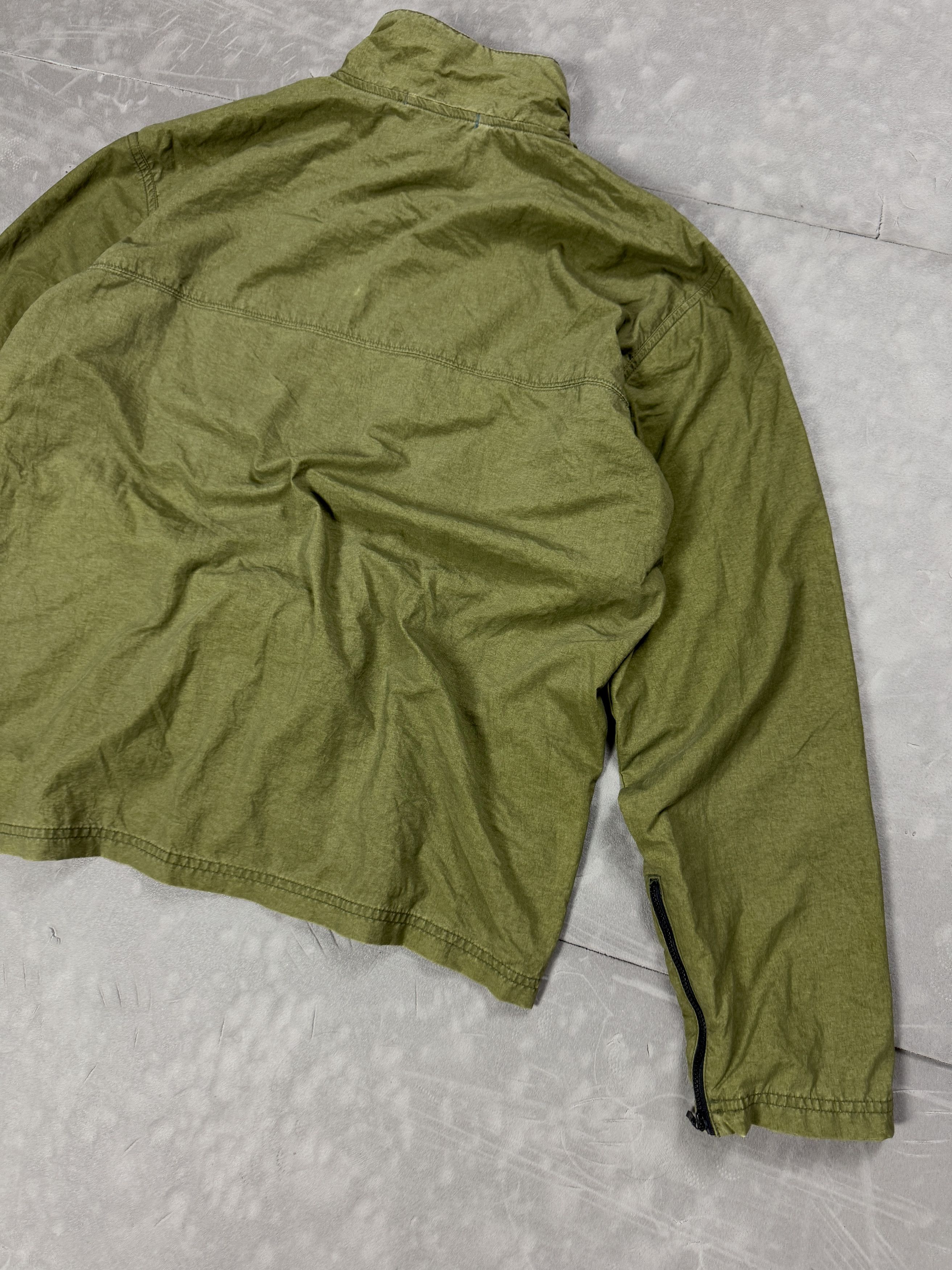 Nike × Vintage Vintage Nike khaki light windbreaker jacket streetwear 90s Size US M / EU 48-50 / 2 - 12 Thumbnail