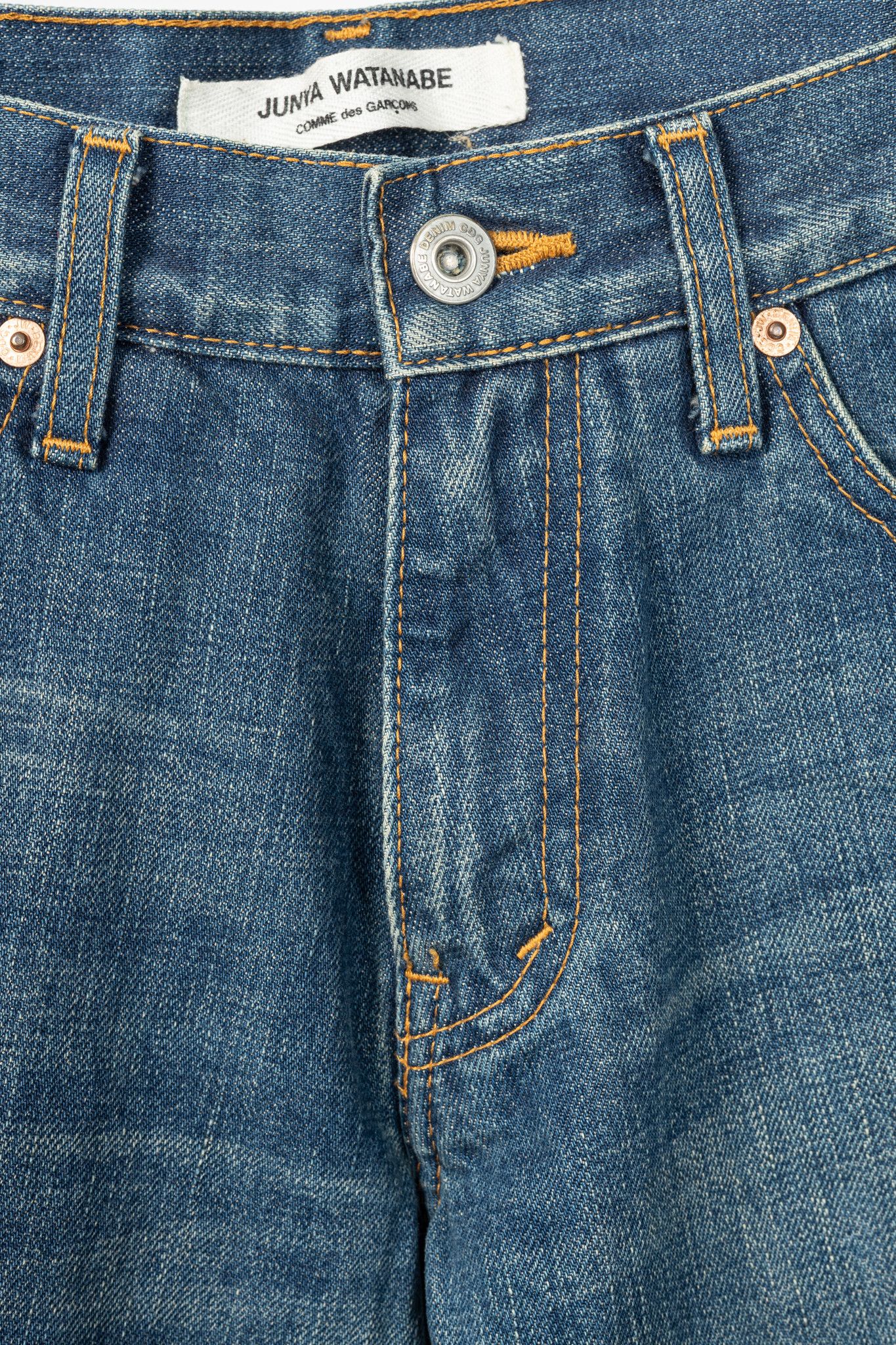 Junya Watanabe Junya Watanabe Comme des Garcons Cotton Denim Slim Jeans Size US 28 / EU 44 - 9 Thumbnail