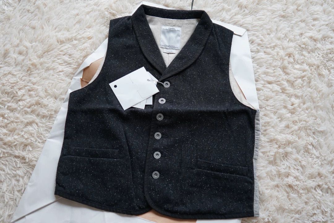 Visvim visvim Granger Vest Snowflake Wool Size 2 Size US M / EU 48-50 / 2 - 1 Thumbnail