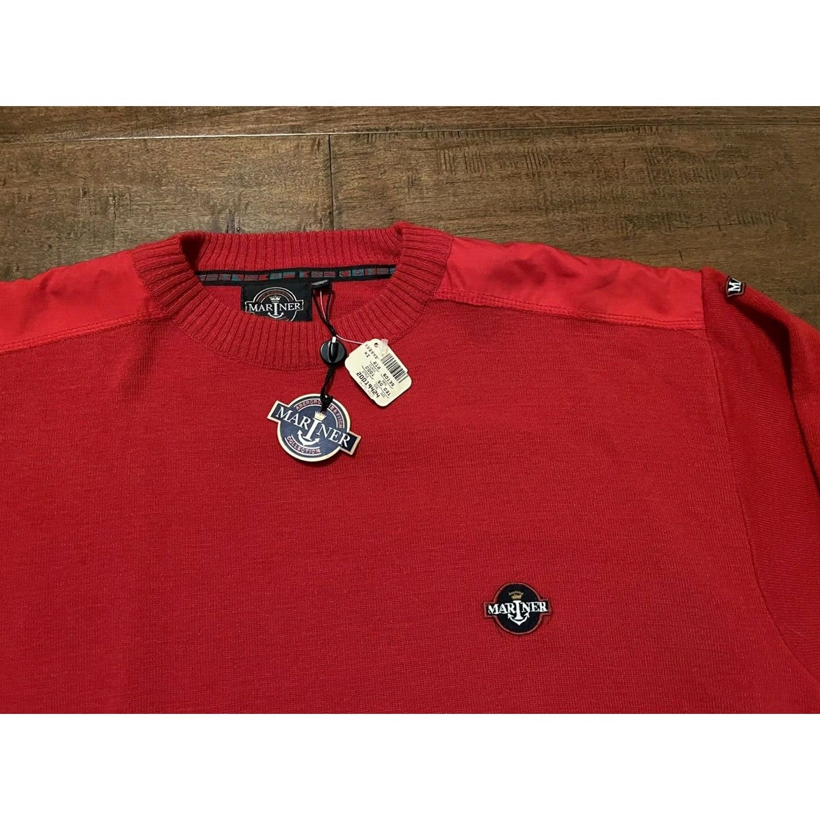 Abercrombie & Fitch VINTAGE Abercrombie & Fitch Mariner Collection Sweater New Red Italy S Men's Size US S / EU 44-46 / 1 - 2 Thumbnail