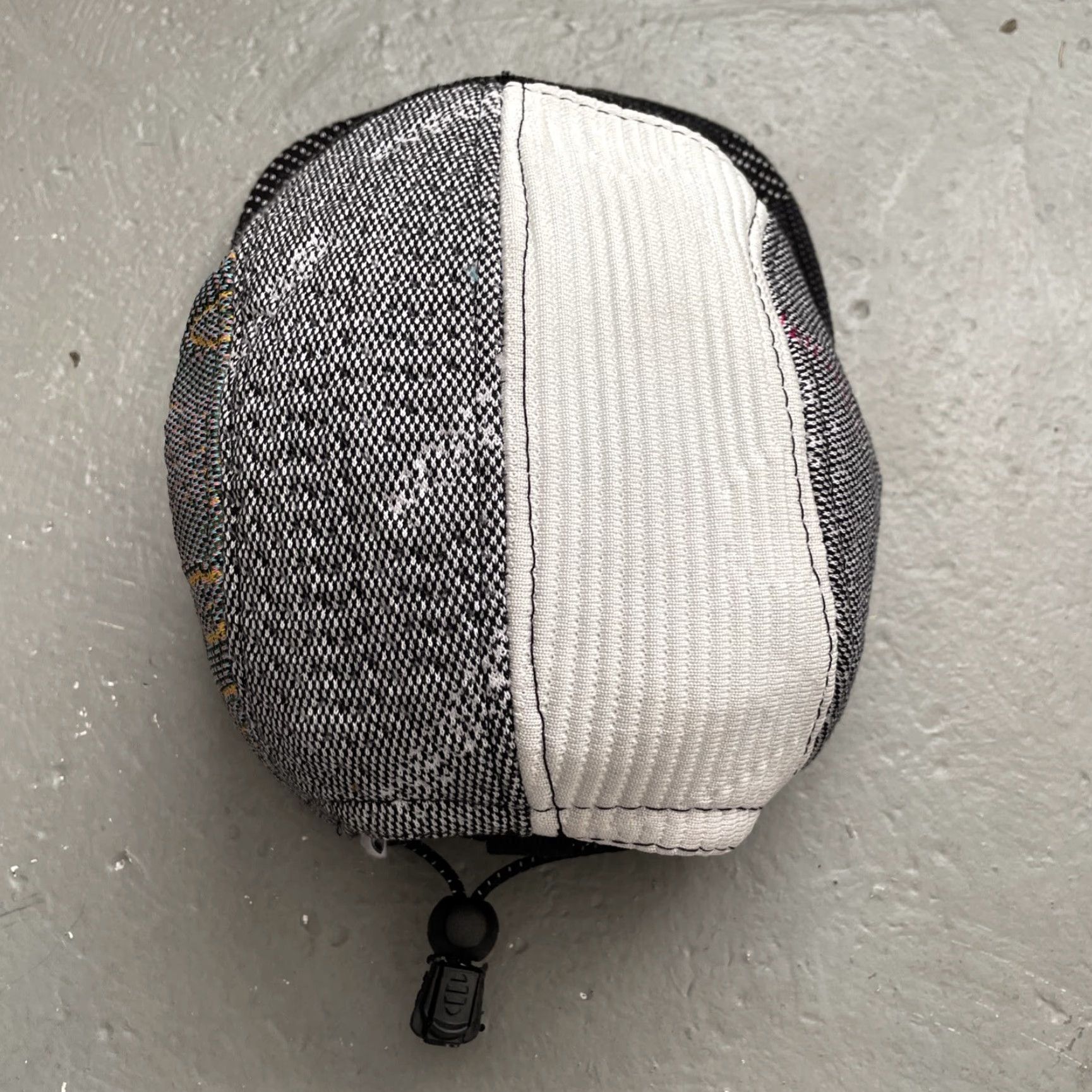 Byborre BYBORRE 5-Panel Patchwork Thick Fabric Camp Cap Made In USA Unisex Adults One Size Multicolor USA Designer Pattern Handcrafted Textile Cap Size ONE SIZE - 4 Thumbnail