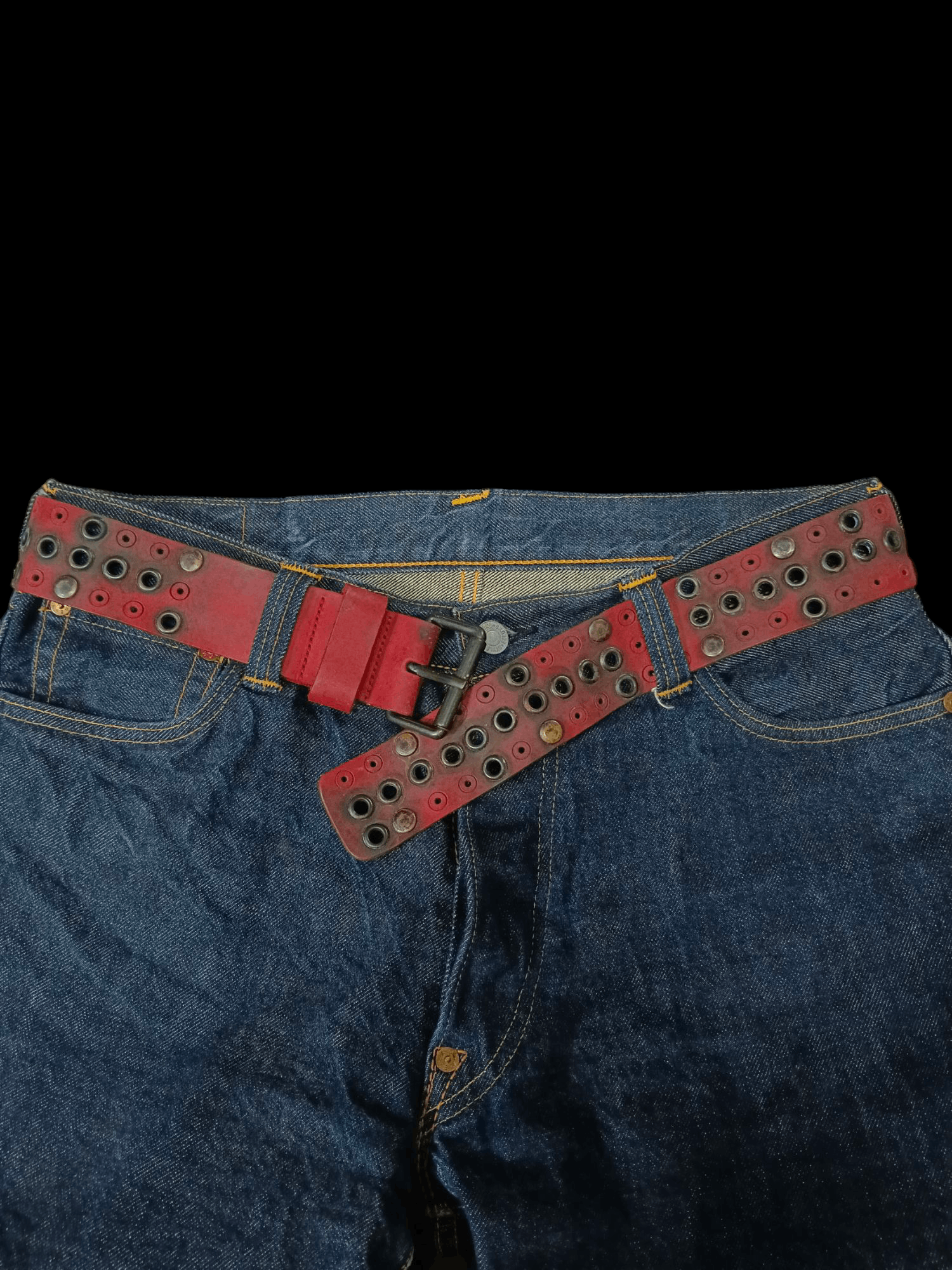 Diesel × Leather DIESEL LEATHER STUDDED BELT Size ONE SIZE - 1 Thumbnail