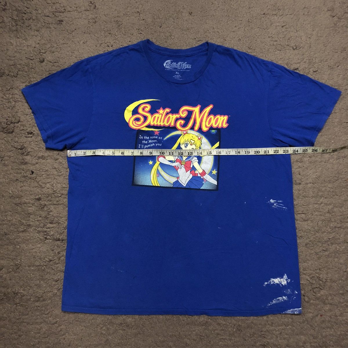 Anime × Japanese Brand × Vintage 💥Rare💥 Distressed Vintage Y2K Sailor Moon Anime Tees Size US XL / EU 56 / 4 - 7 Thumbnail