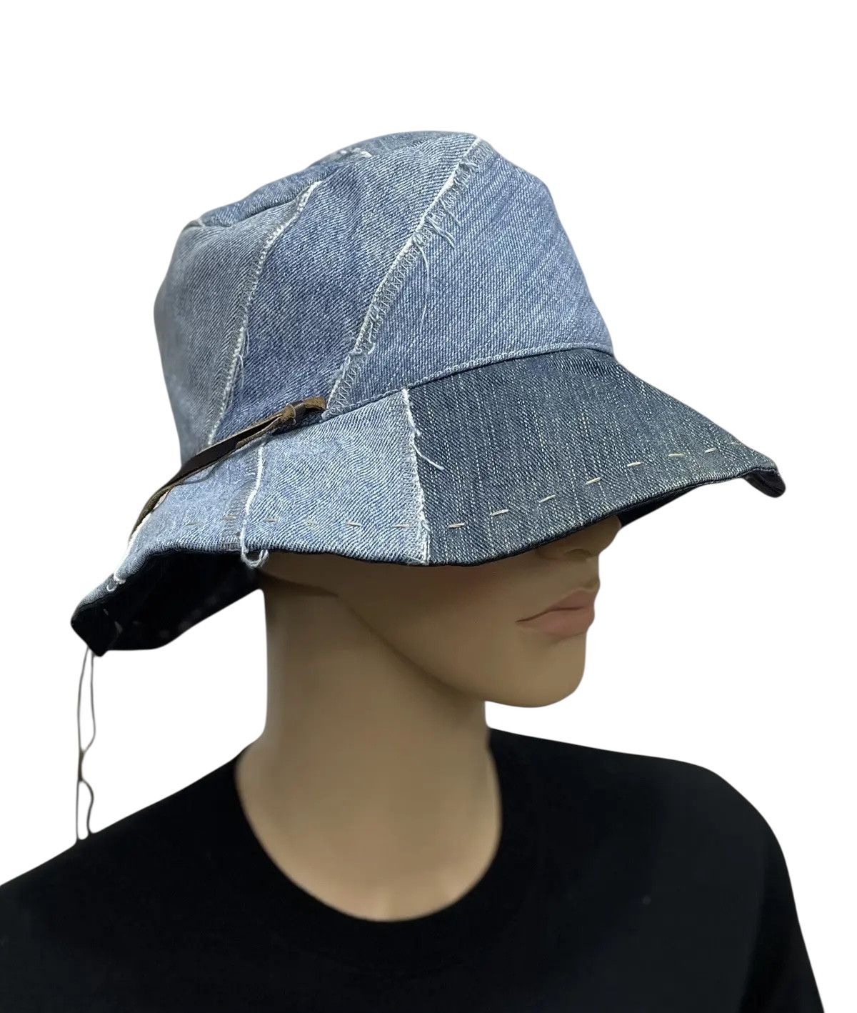 Japanese Brand PUNAH Old Man & The Sea Patchwork Bucket Kapital Style! Size ONE SIZE - 1 Thumbnail