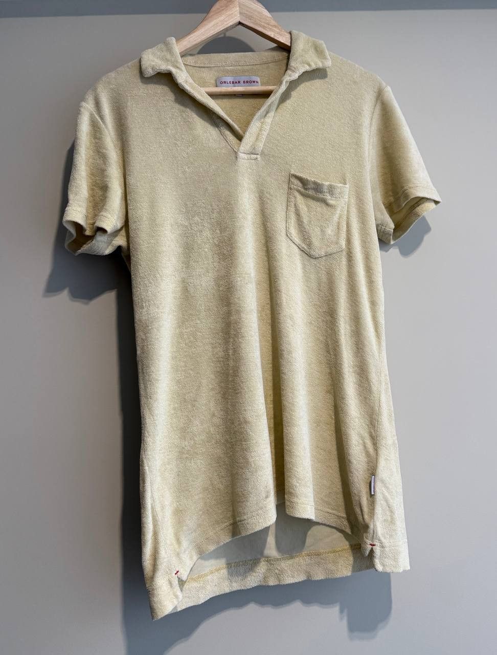 Orlebar Brown Orlebar Brown Towel White Milk Polo Shirt Size S Size US S / EU 44-46 / 1 - 1 Thumbnail