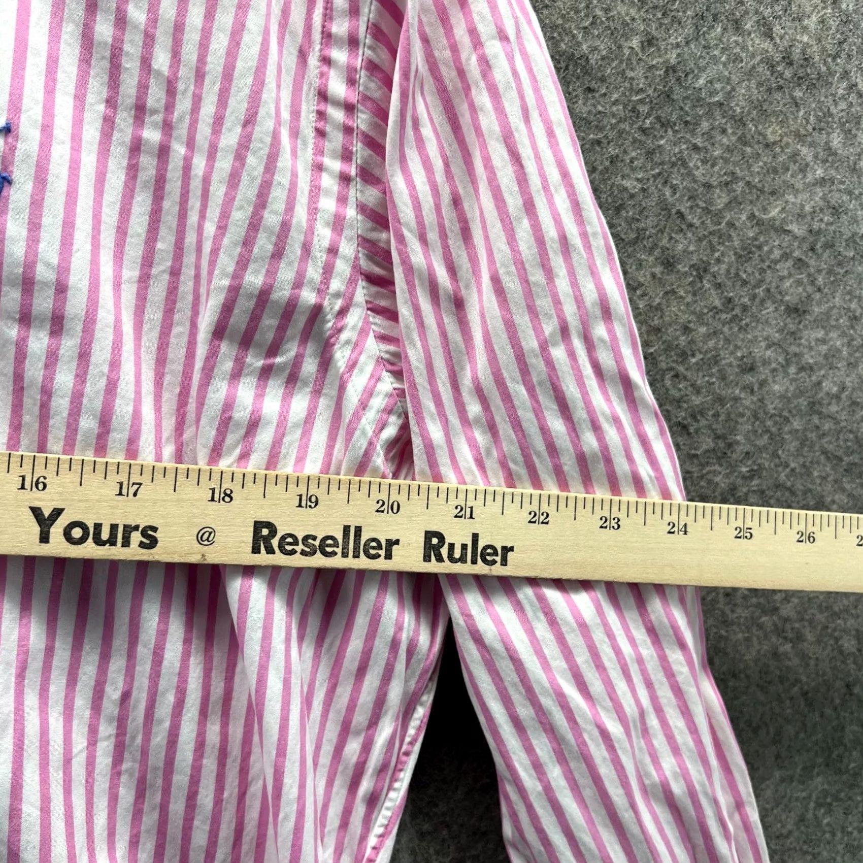 Ralph Lauren VINTAGE Ralph Lauren Shirt Men 16 32/33 Pink Striped Button-Down Polo Casual Business Formal Warmer All Seasons Womens, Mens Size US L / EU 52-54 / 3 - 5 Thumbnail